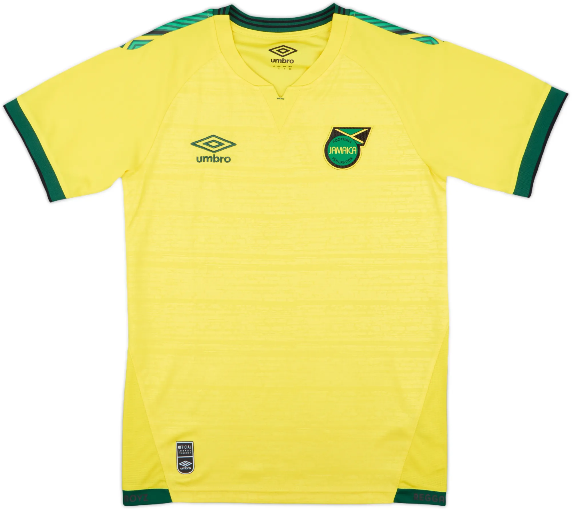 Umbro Jamaica Mens SS Home Shirt 2021