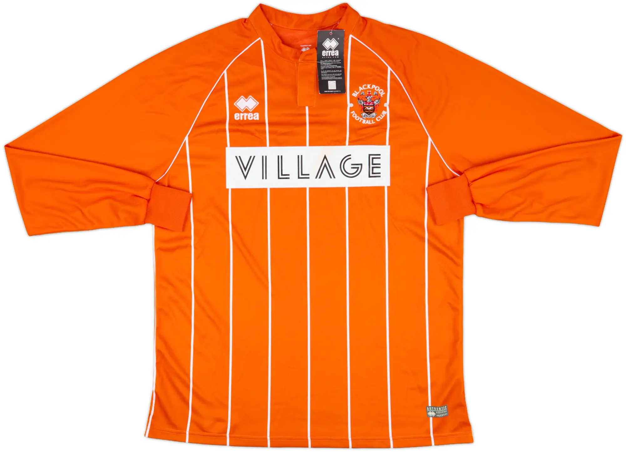 2015-16 Blackpool Home L/S Shirt (XXL)