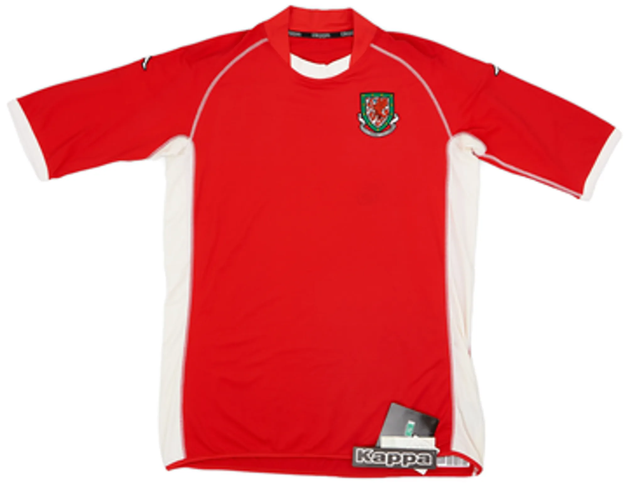 Kappa Wales Mens SS Home Shirt 2002