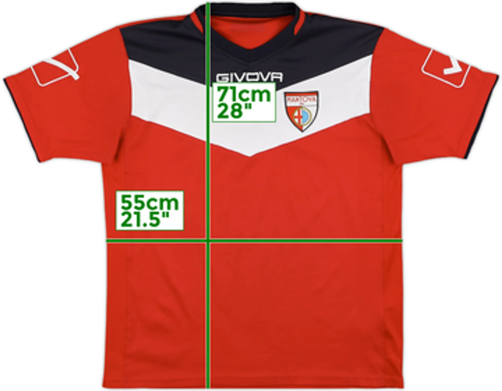 Training Mantova F.C. Mens SS Home Shirt 2015/16