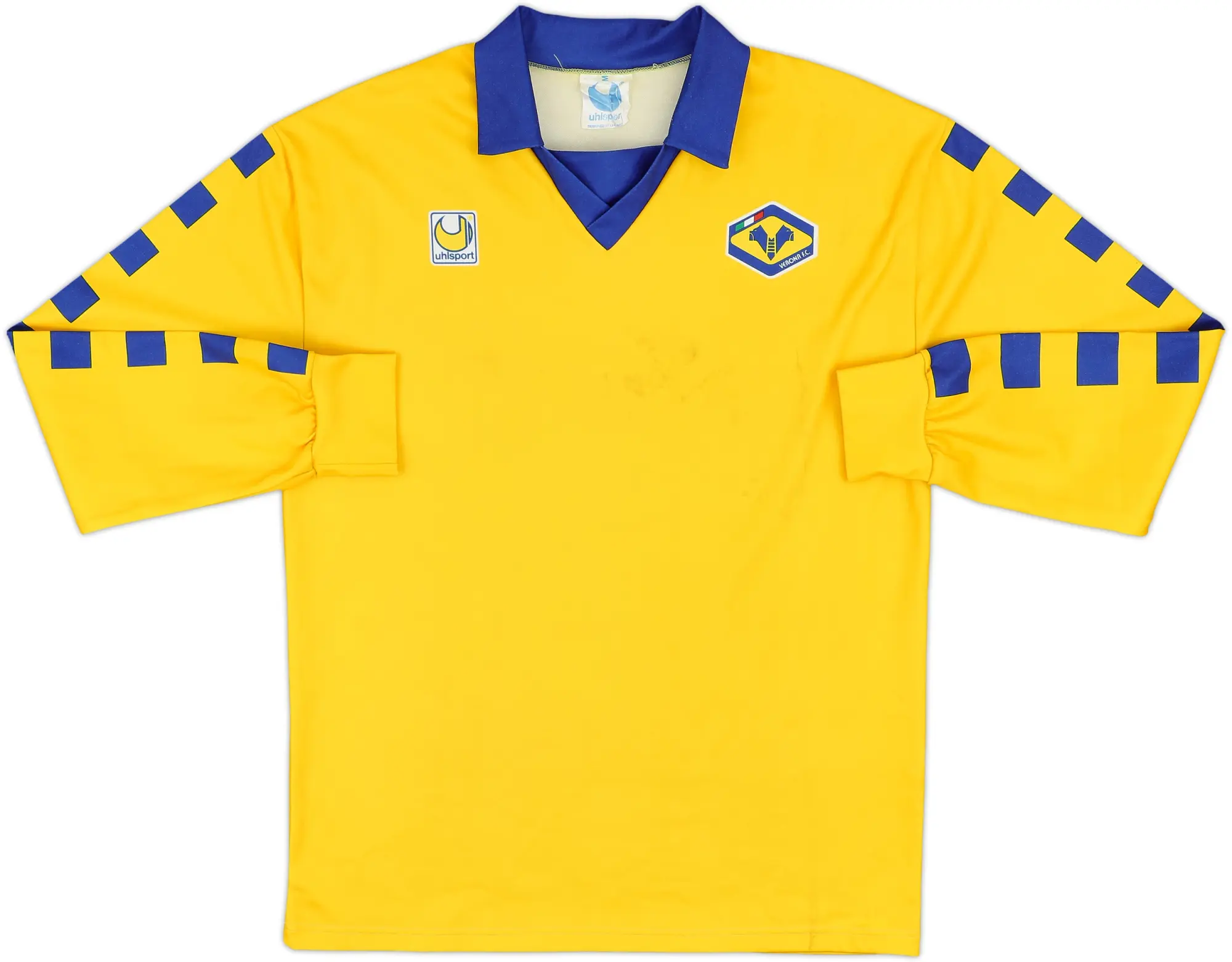 1991-92 Hellas Verona Away L/S Shirt - 6/10 - (M)