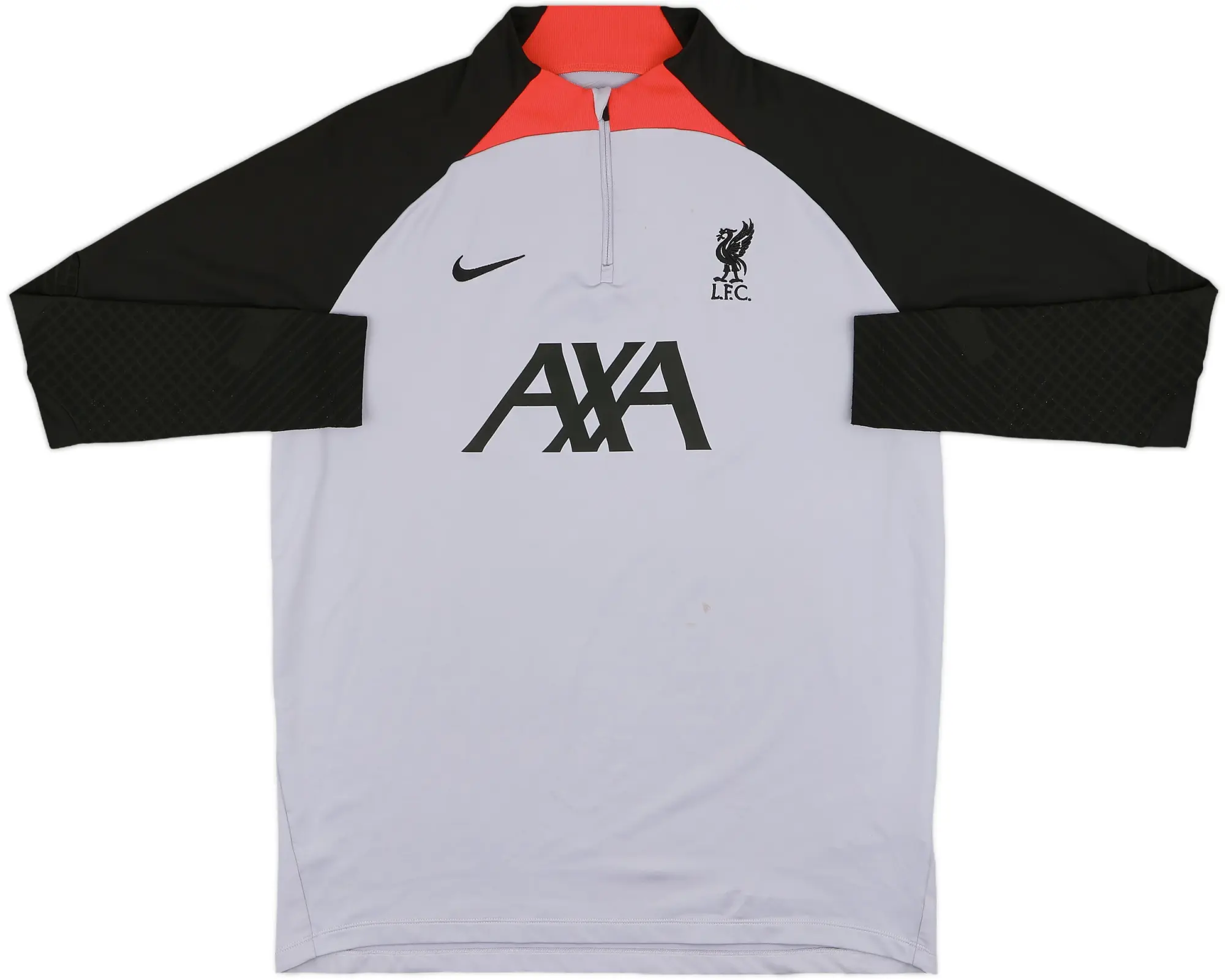 2022-23 Liverpool Nike 1/4 Zip Dill Top - 7/10 - (XL)