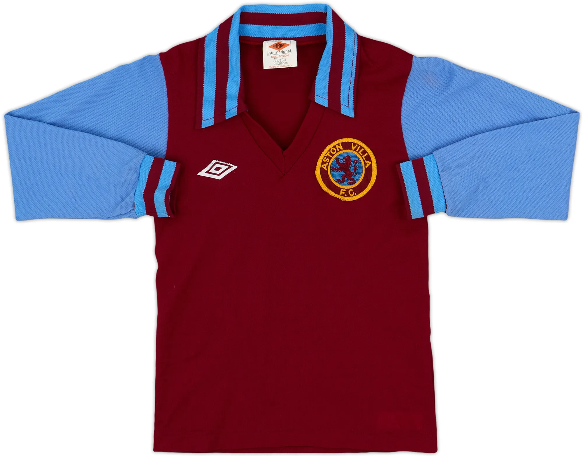 Umbro Aston Villa Boys LS Home Shirt 1976/77