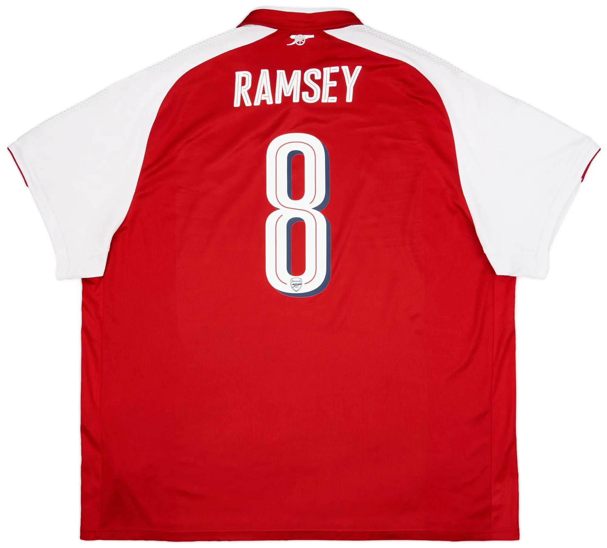 2017-18 Arsenal Home Shirt Ramsey #8 - 7/10 - (4XL)