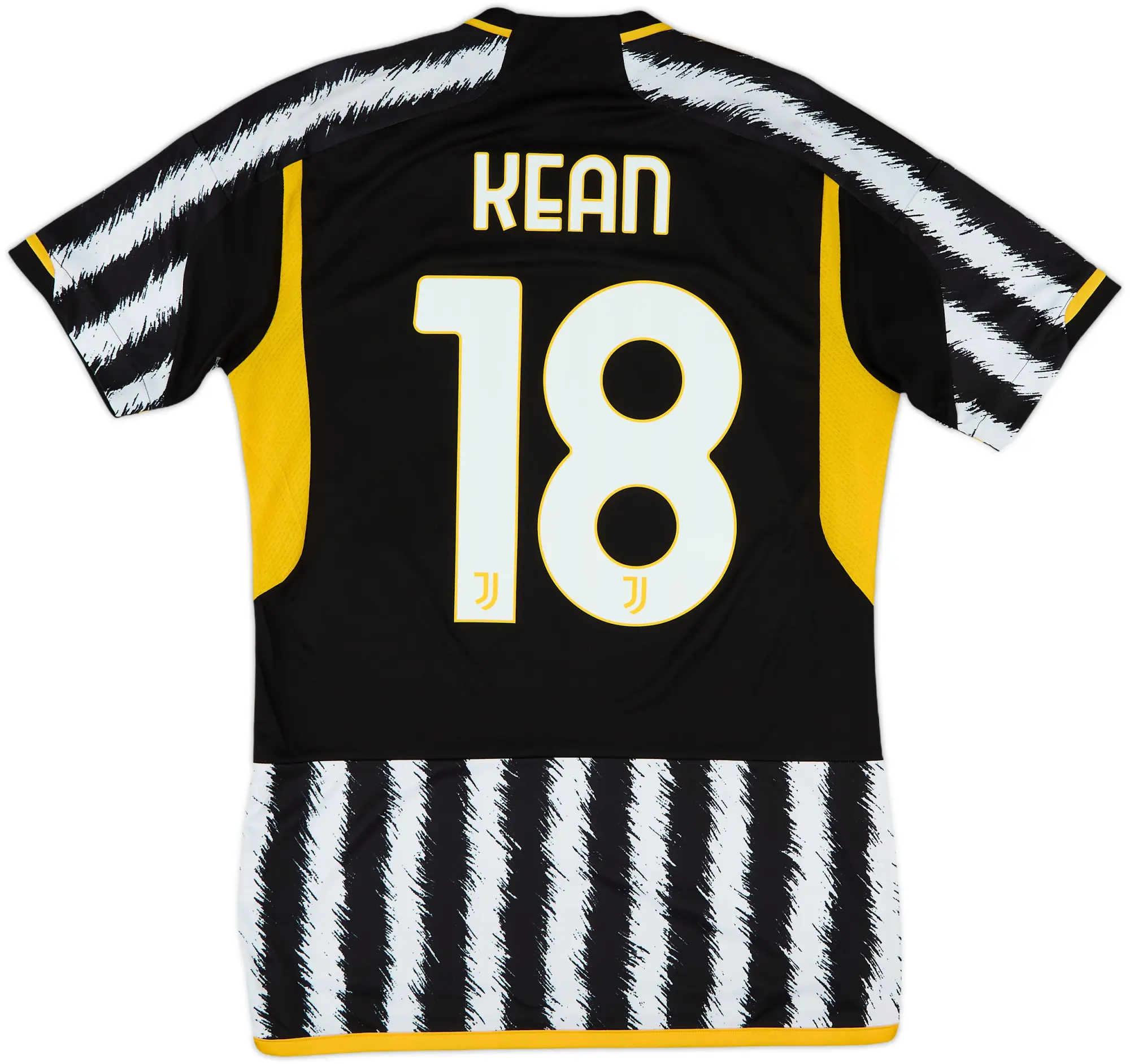 2023-24 Juventus Home Shirt Kean #18 - 10/10 - (M)
