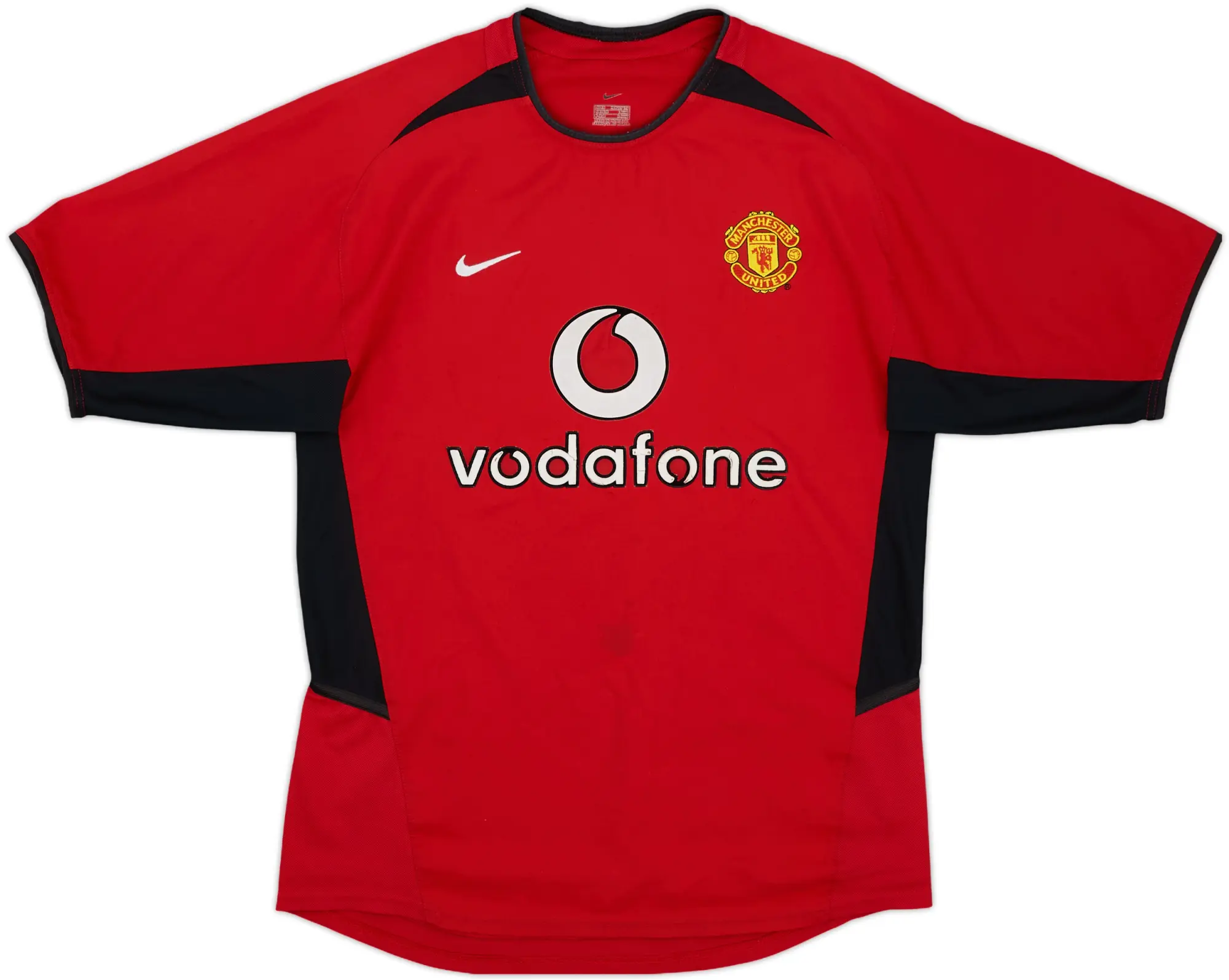 2002-04 Manchester United Home Shirt - 4/10 - (S)