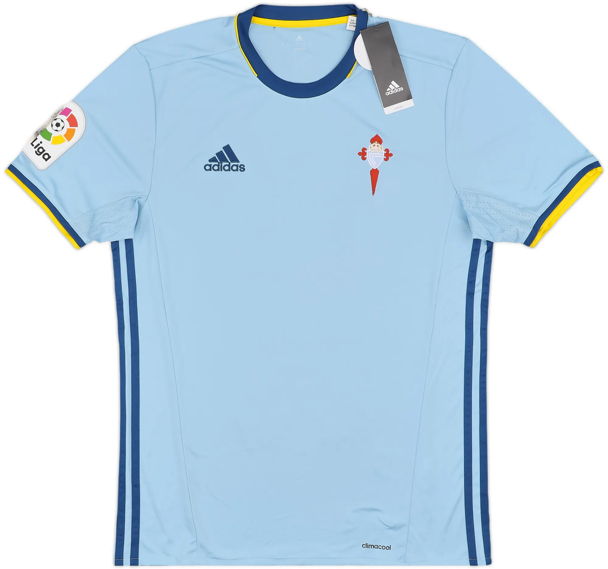 adidas Celta Vigo Mens SS Home Shirt 2016/17