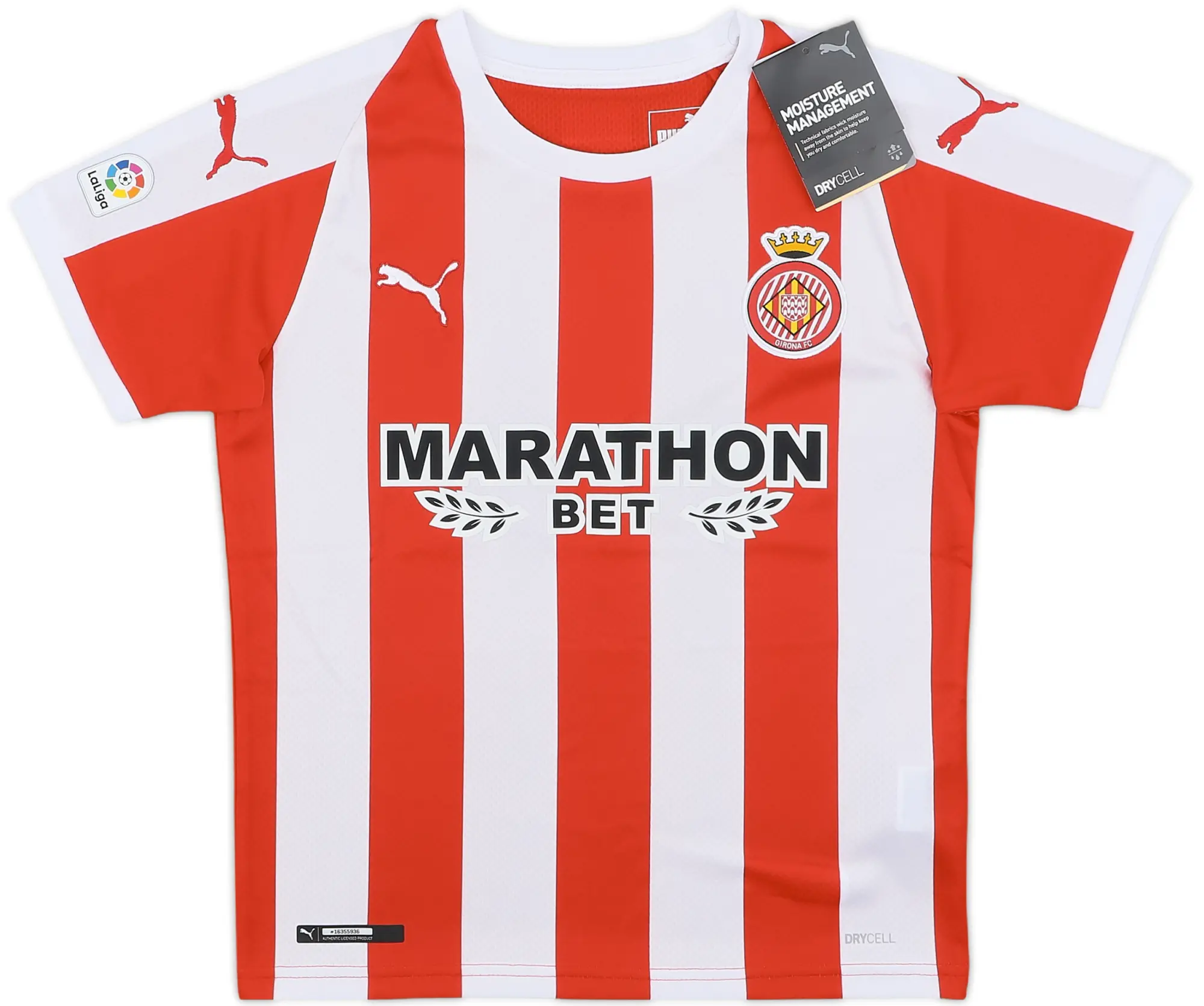 2019-20 Girona Home Shirt (M.Boys)