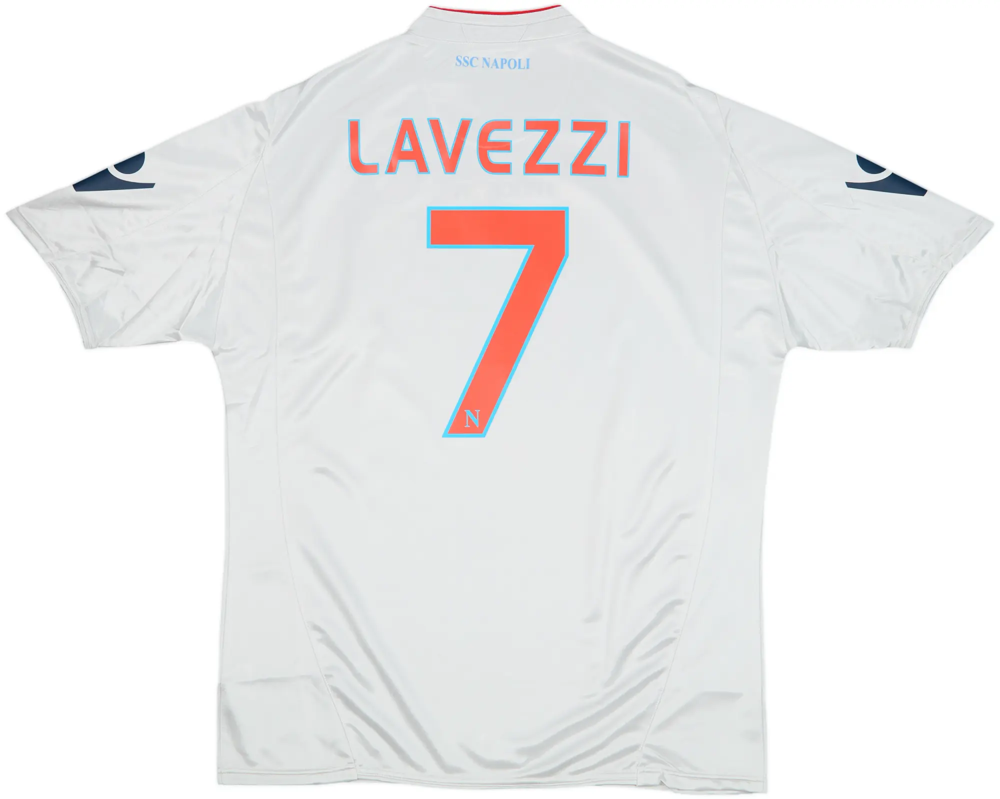 2009-10 Napoli Basic Away Shirt Lavezzi #7 (XL)