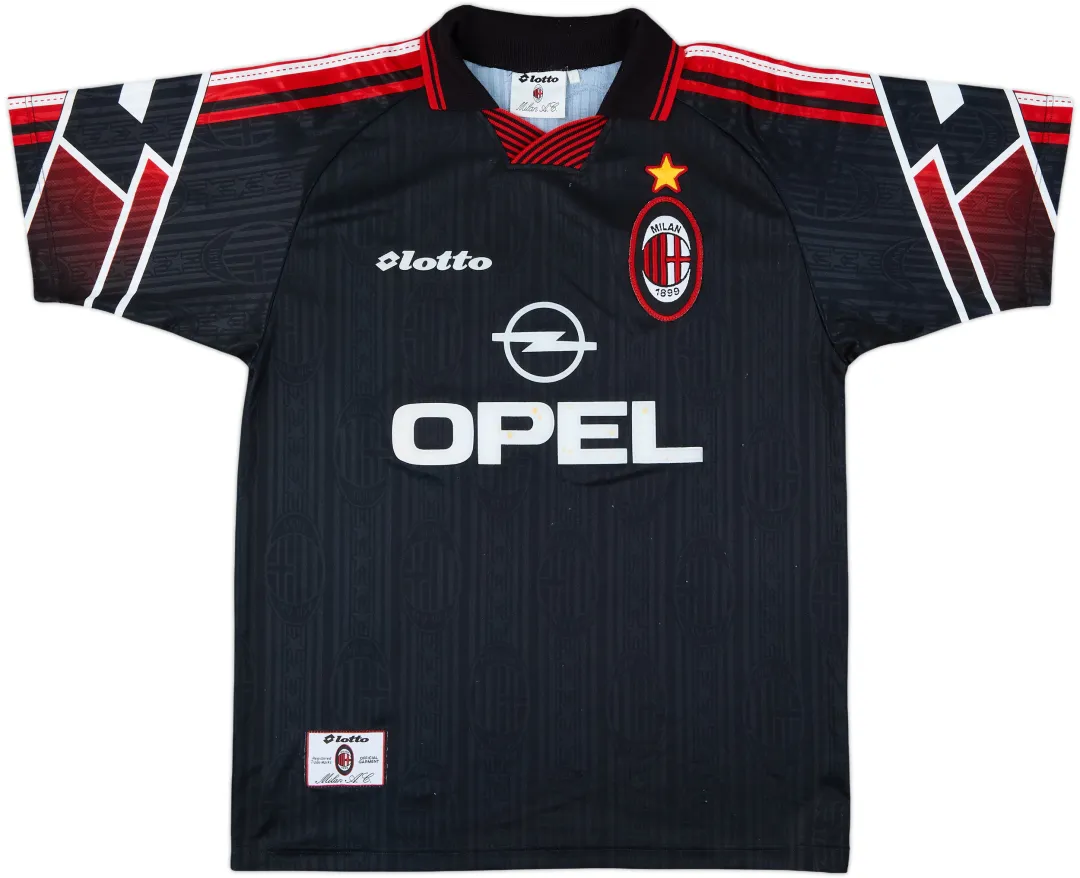 Lotto AC Milan Mens SS Third Shirt 1997/98 | ACMT97177142used
