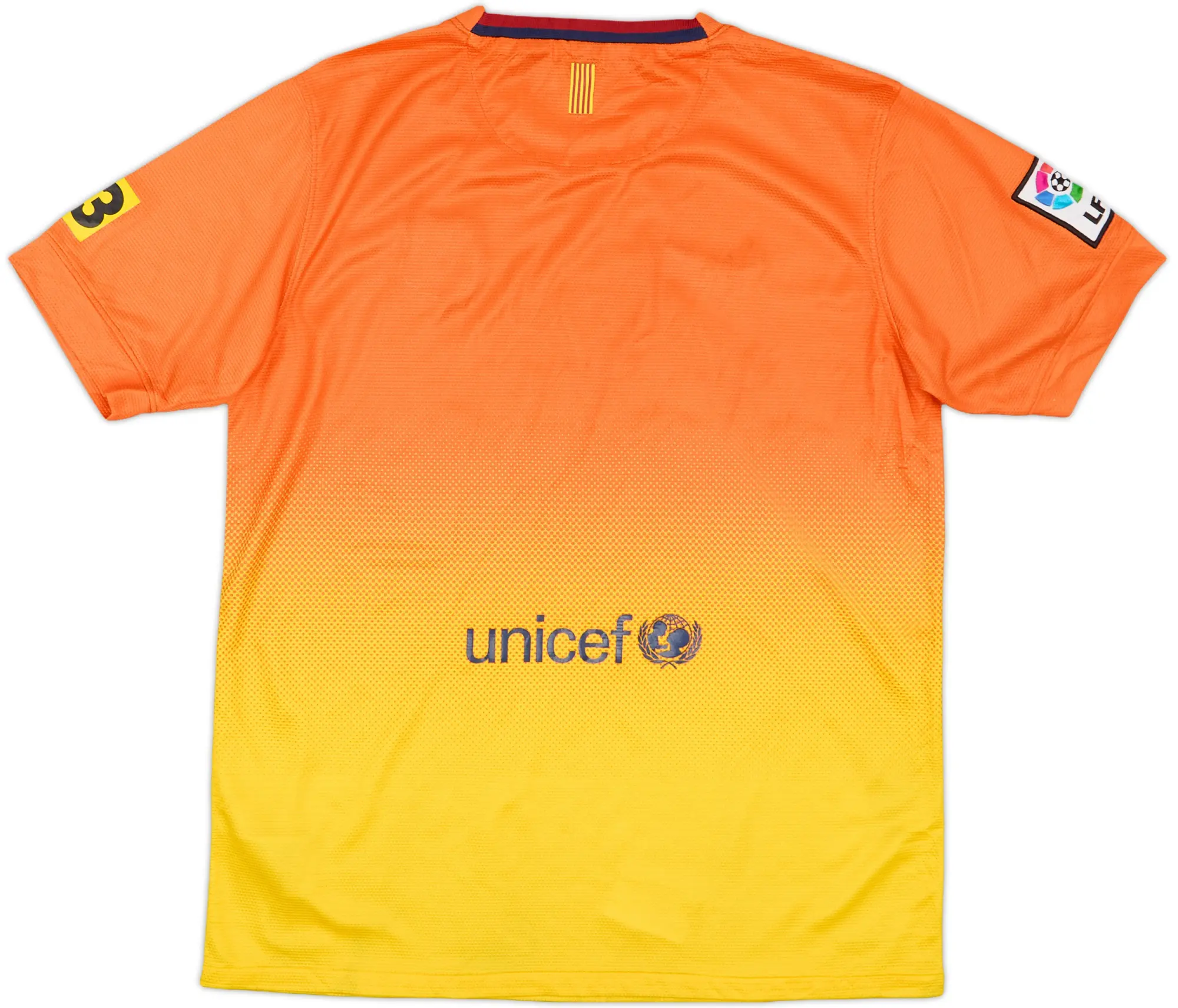 Nike Barcelona Boys SS Away Shirt 2012/13