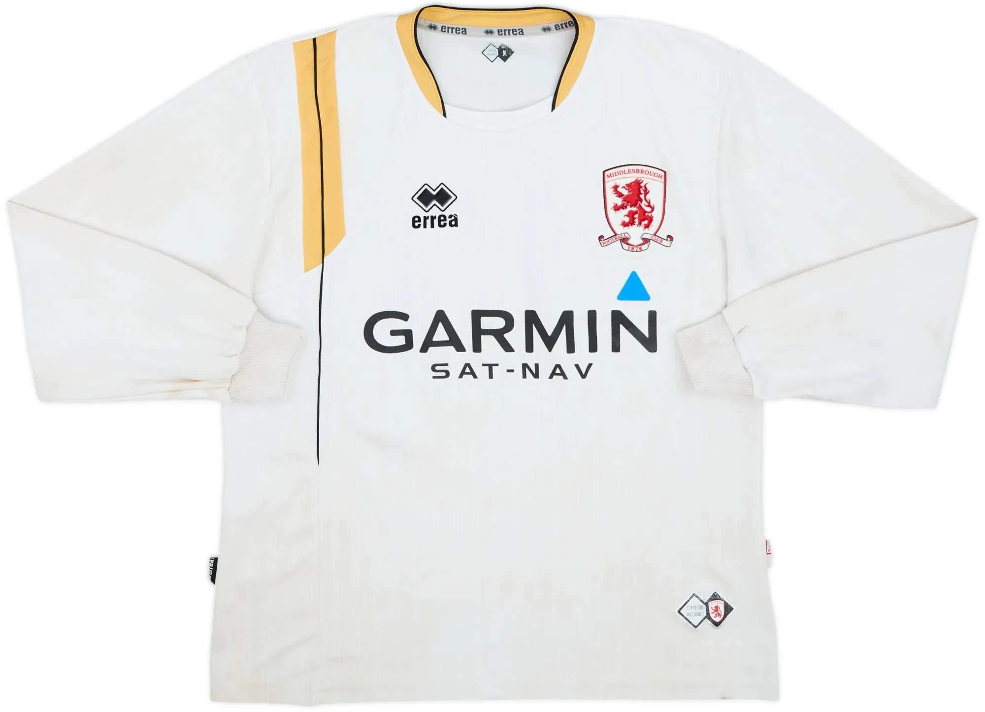 Errea Middlesbrough Mens LS Away Shirt 2007/08