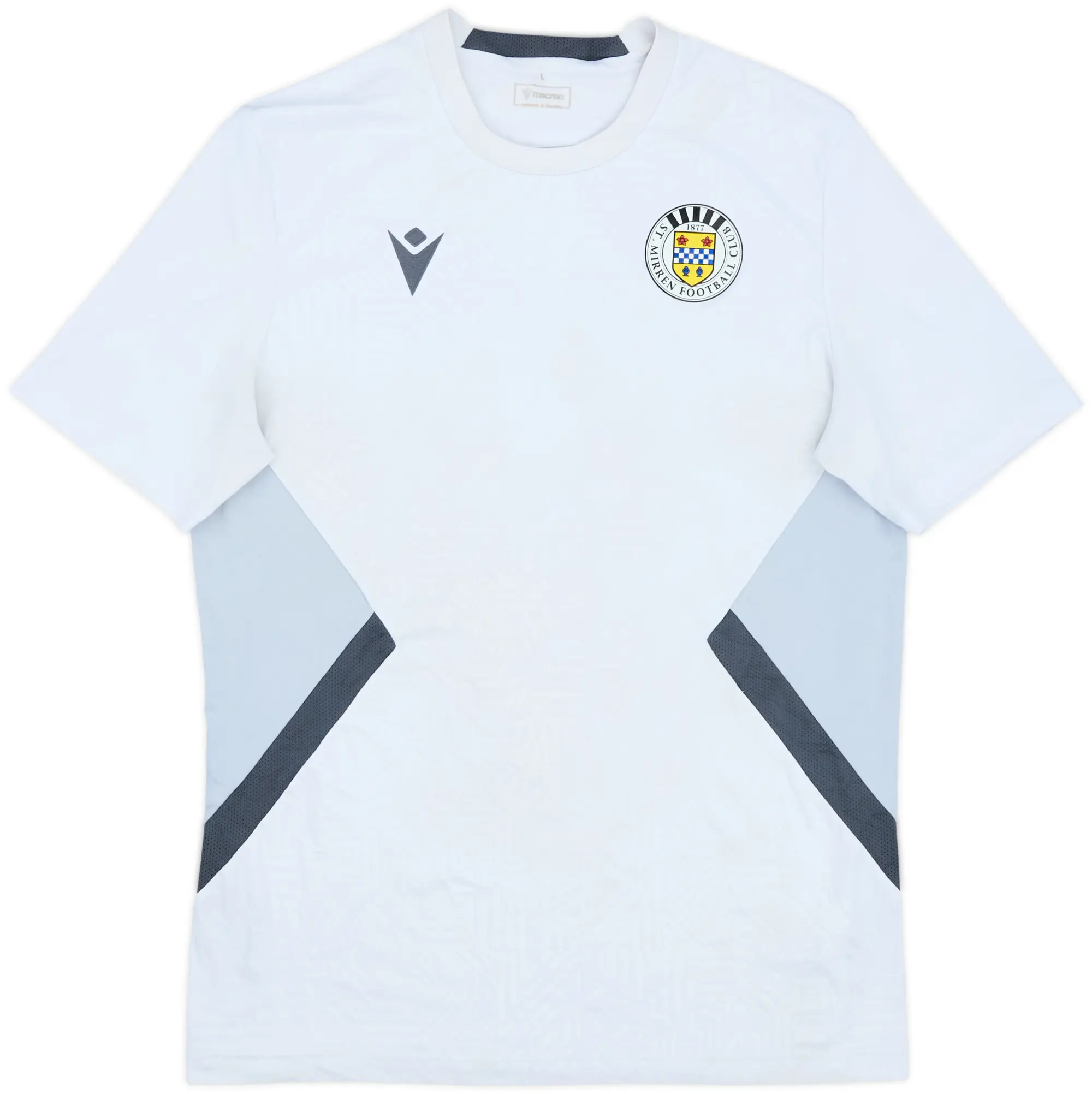 Macron St Mirren Mens SS Home Shirt 2023/24