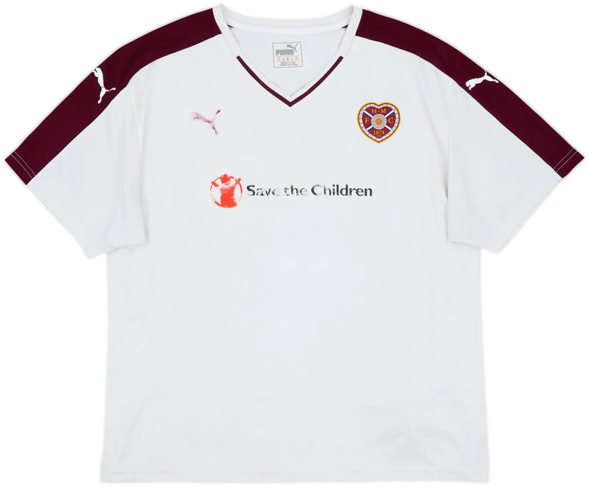 2015-16 Hearts Away Shirt - 4/10 (Womens L)
