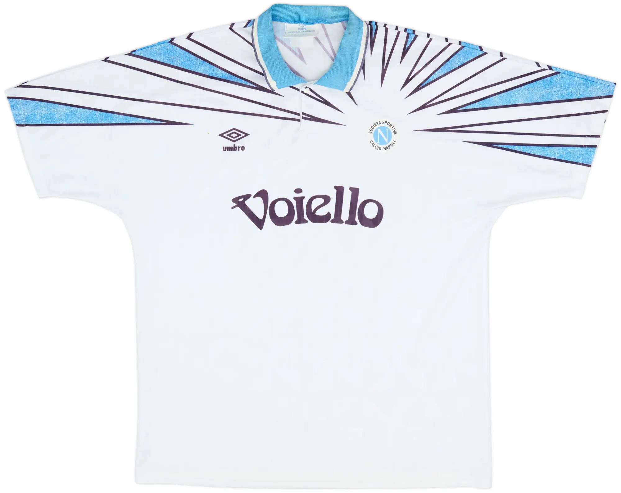 1991-93 Napoli Away Shirt - 6/10 - (XL)