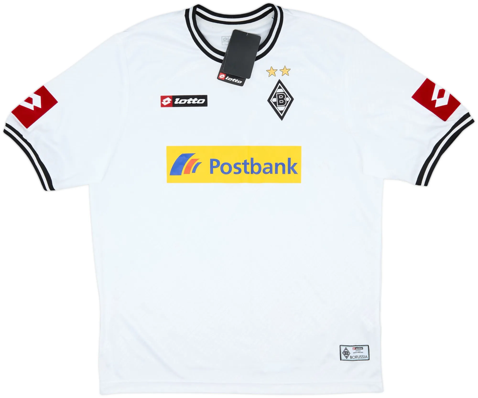 Lotto Borussia Monchengladbach Mens SS Home Shirt 2010/11