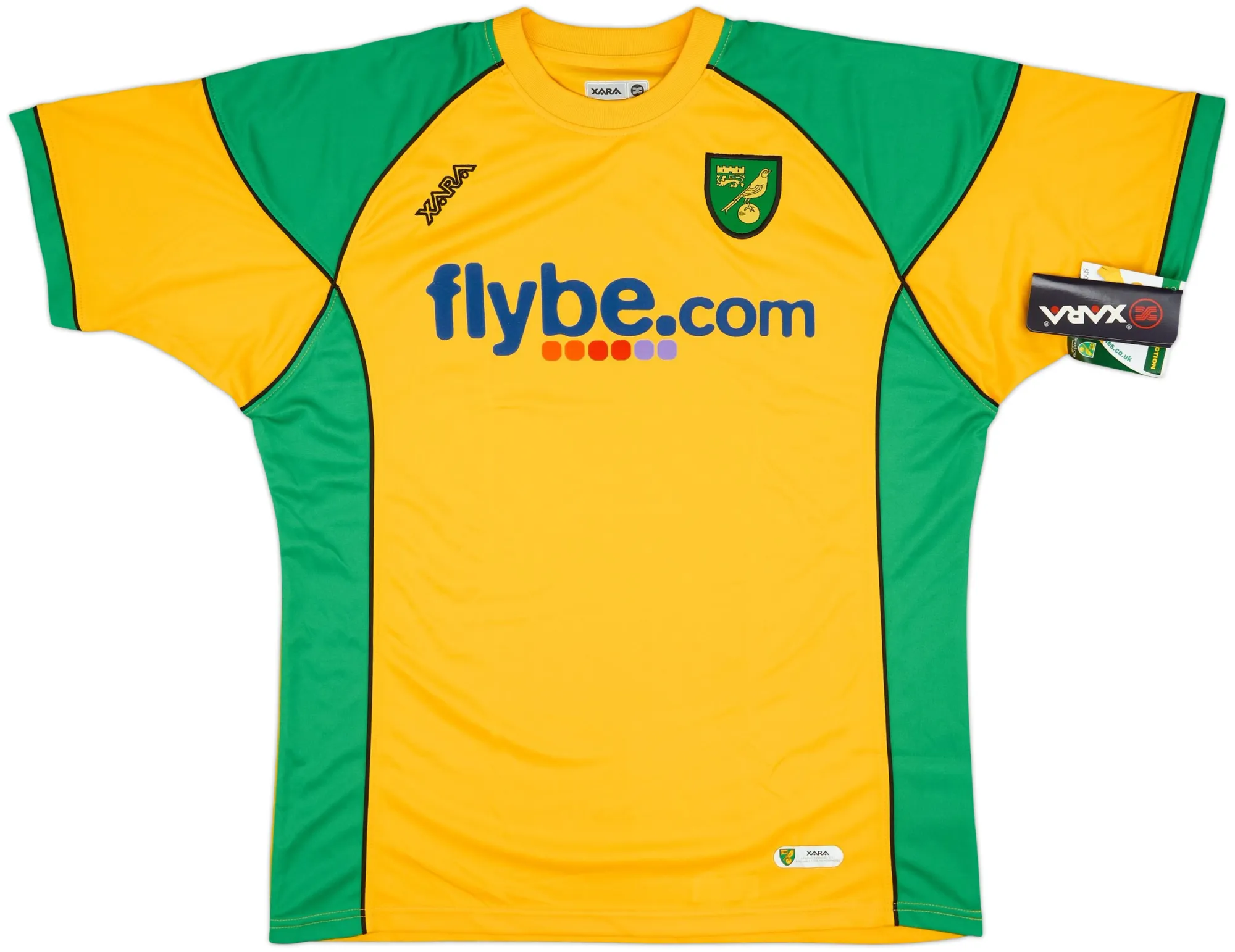 Home Norwich City Mens SS Home Shirt 2006/08