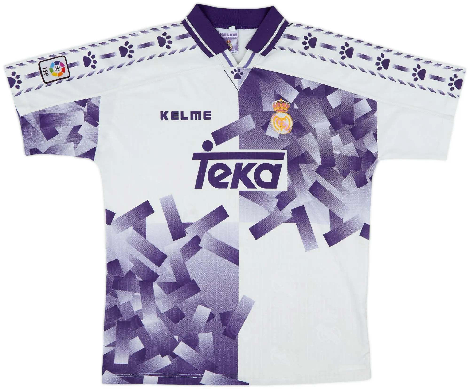 Kelme Real Madrid Mens SS Third Shirt 1996/97