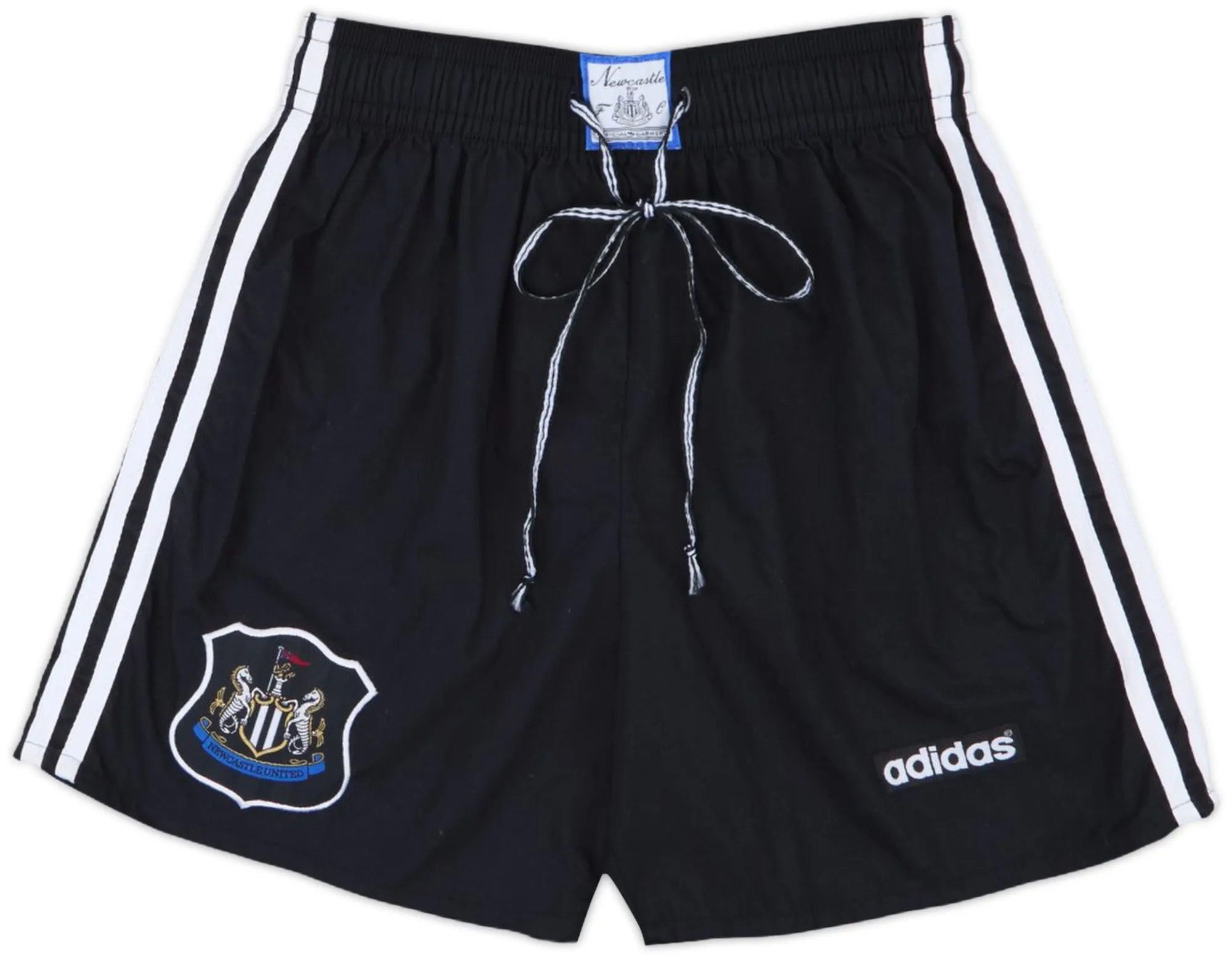 adidas Newcastle United Mens Home Shorts 1995/97