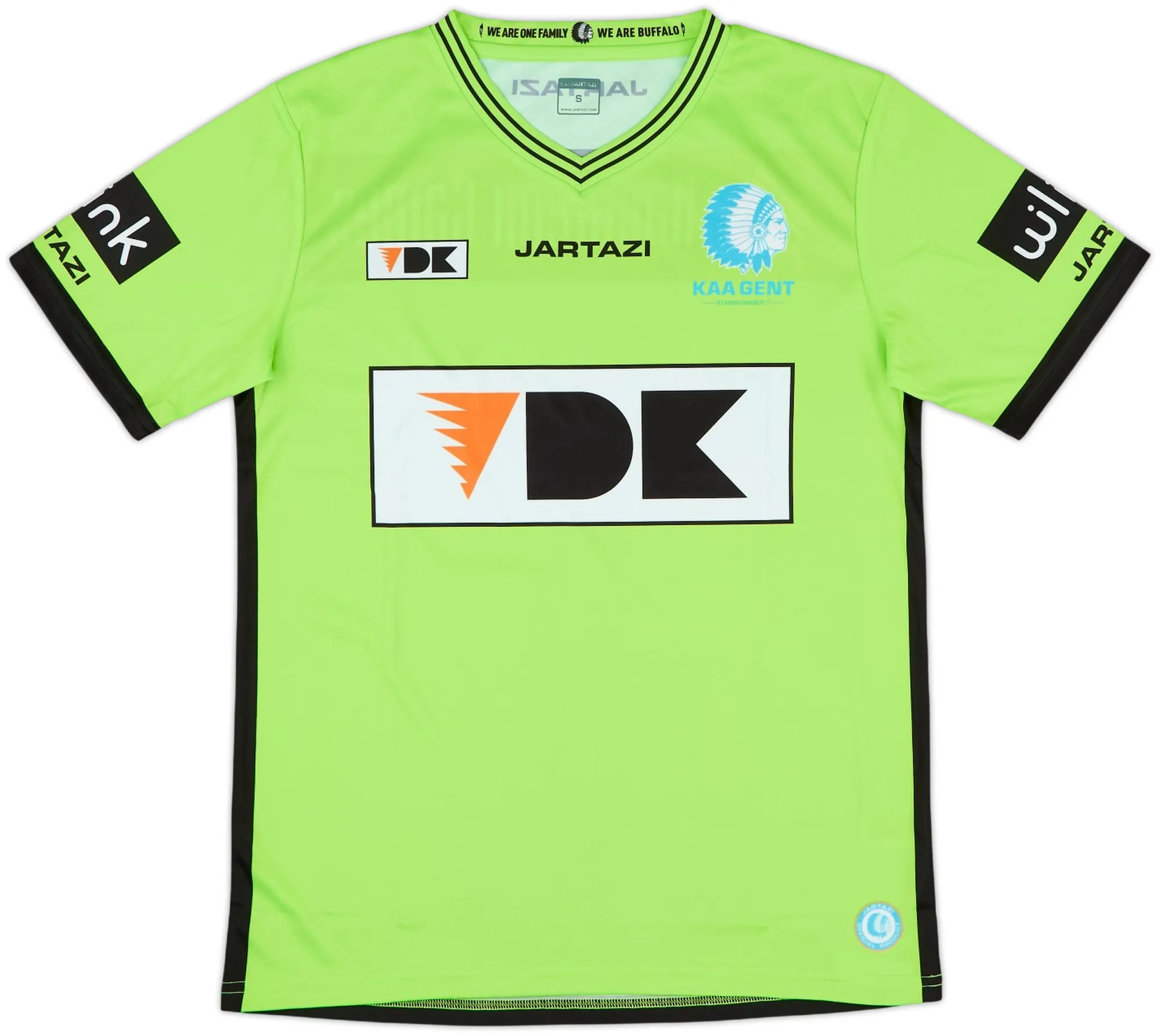 GK Gent Mens SS Goalkeeper Home Shirt 2016/17