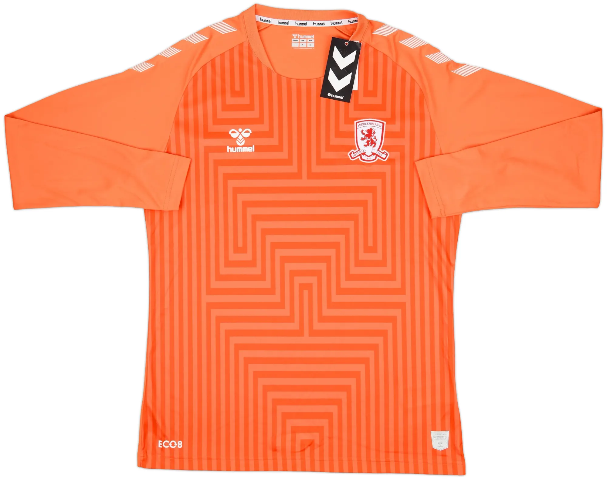 Hummel Middlesbrough Mens LS Goalkeeper Home Shirt 2021/22