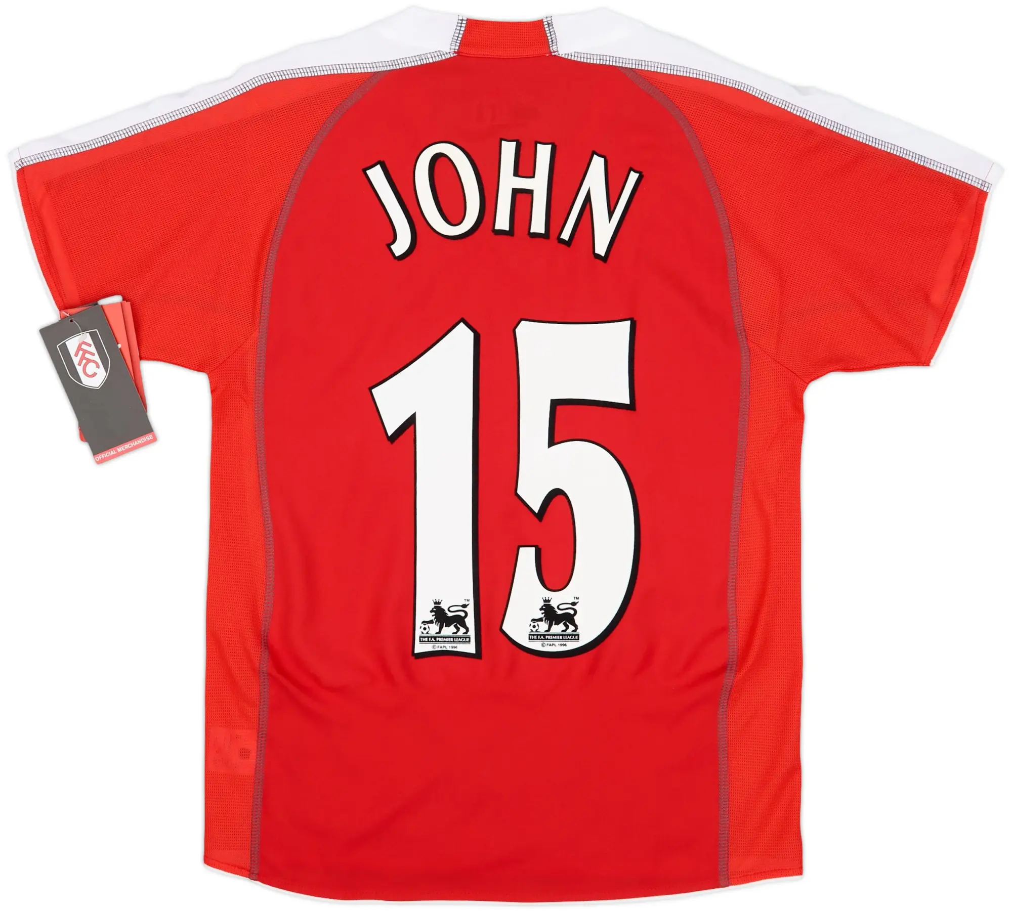 2005-06 Fulham Away Shirt John #15 (M.Boys)