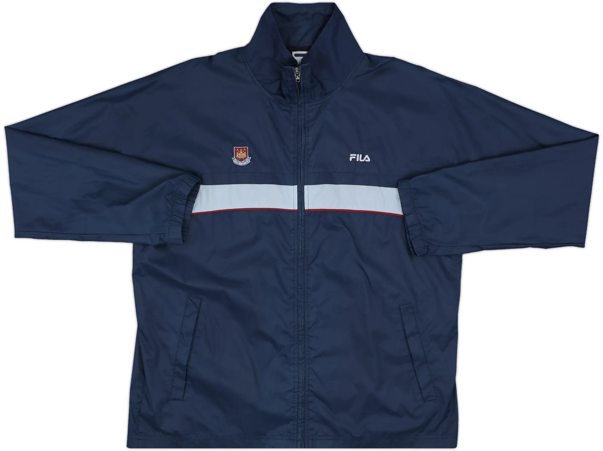 2000-02 West Ham Fila Rain Jacket - 8/10 - (L)