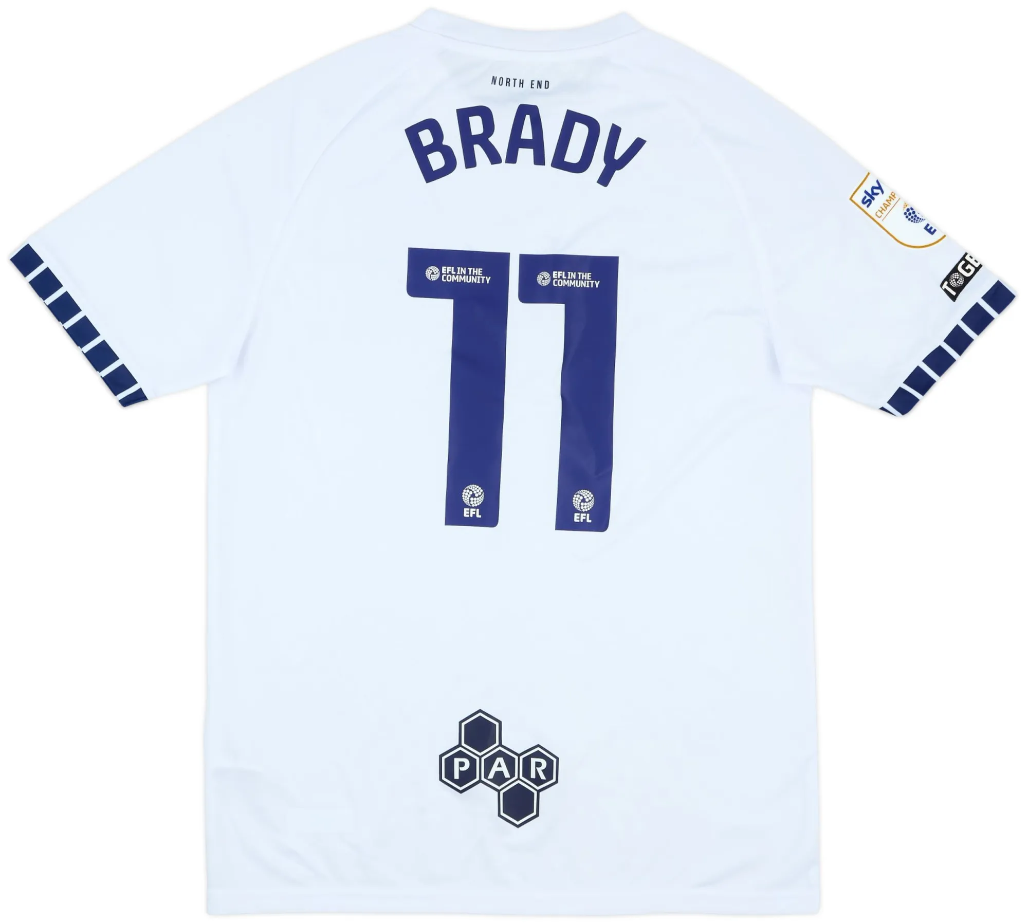 Castore Preston North End Mens SS Player Issue Home Shirt 2024/25