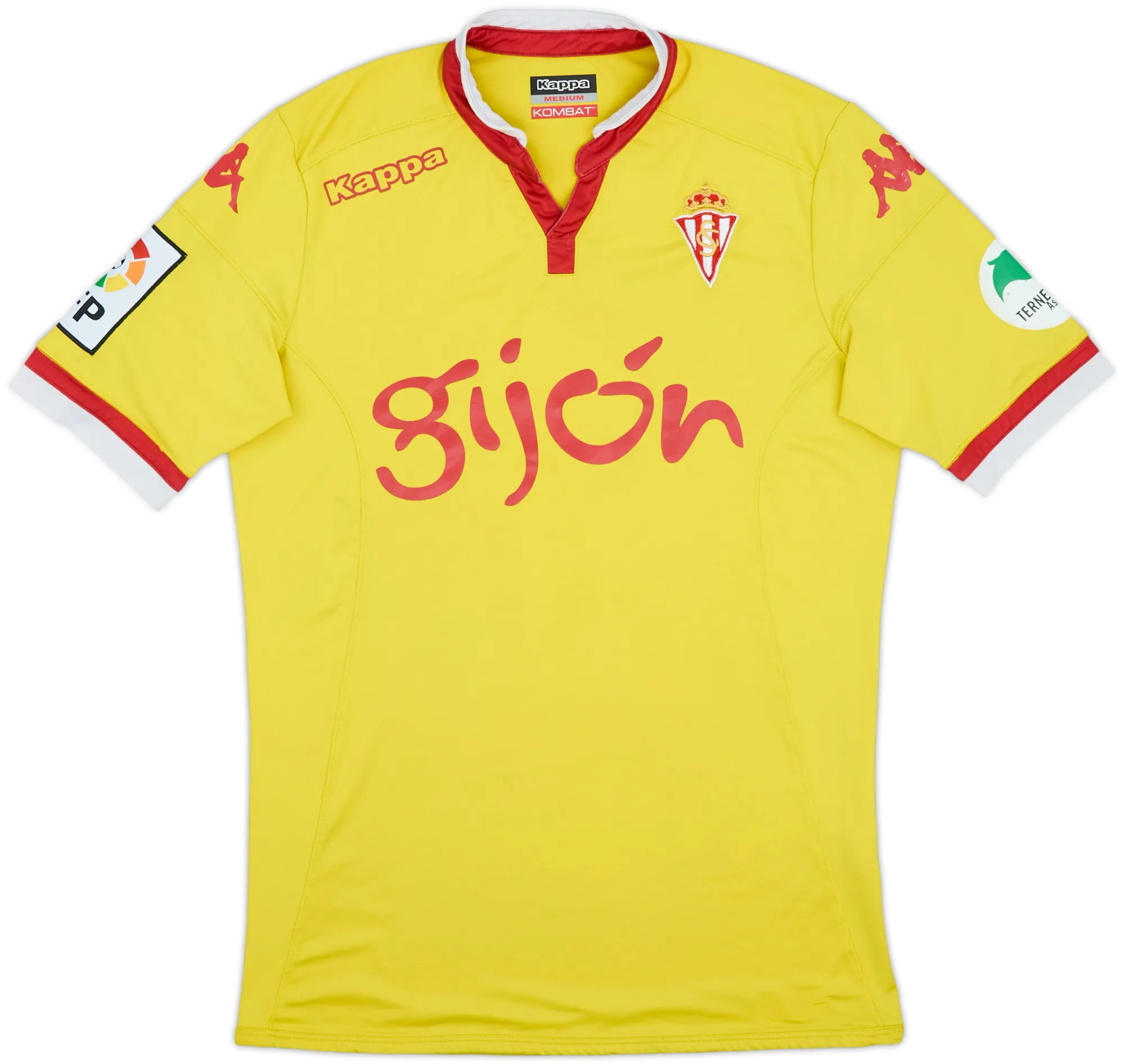 Kappa Sporting de Gijón Mens SS Third Shirt 2015/16