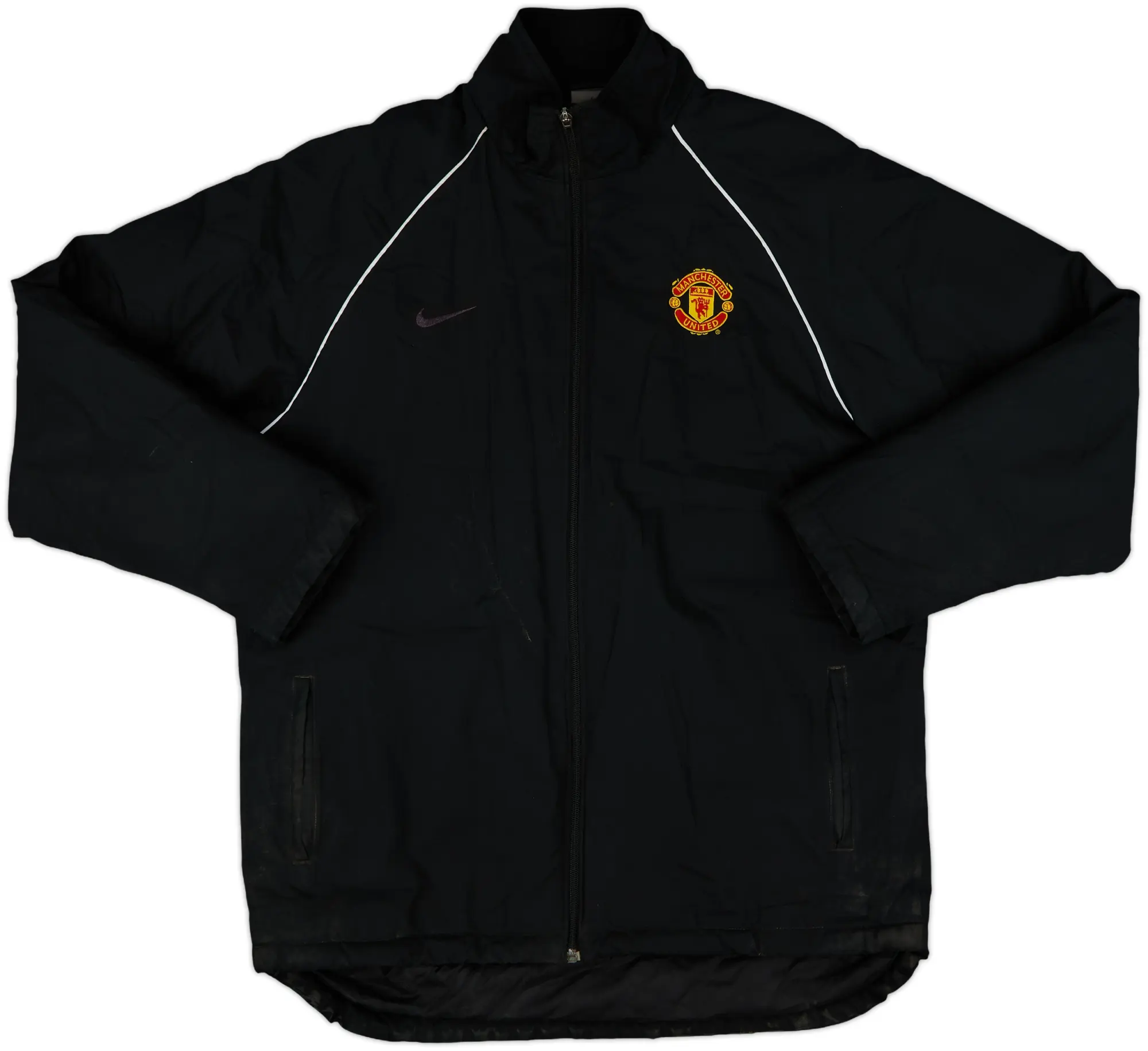 2004-05 Manchester United Nike Padded Bench Coat - 5/10 - (M)