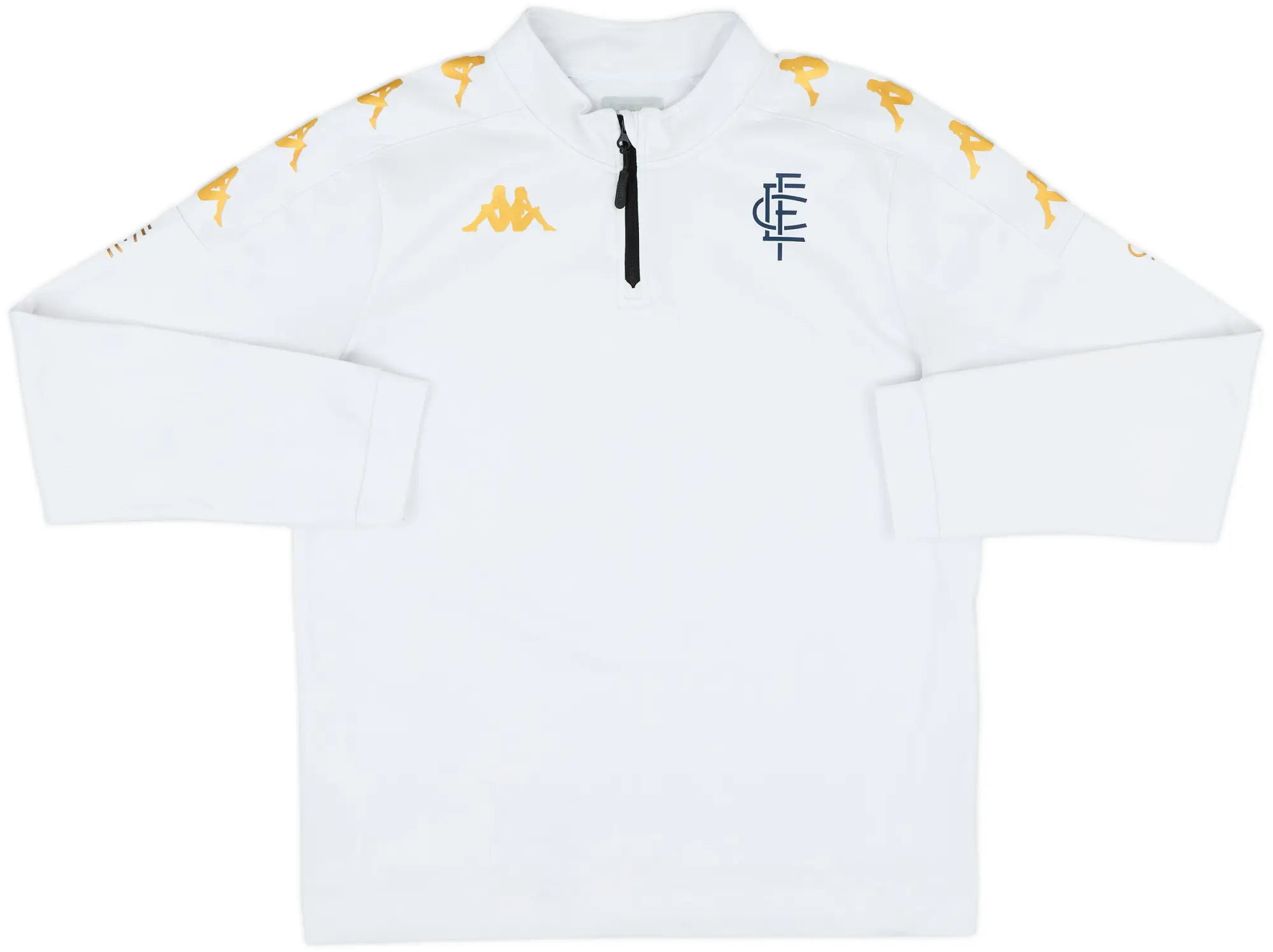 2020-21 Empoli Kappa 1/4 Zip Training Top - 8/10 - (L)