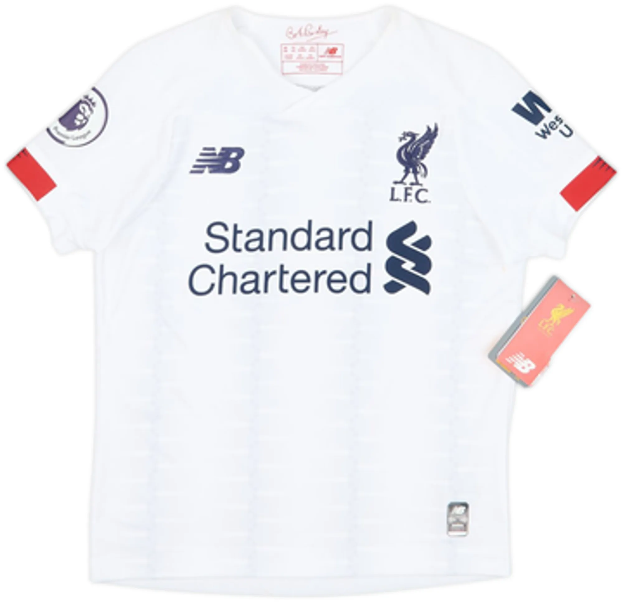 NewBalance Liverpool Boys SS Away Shirt 2019/20