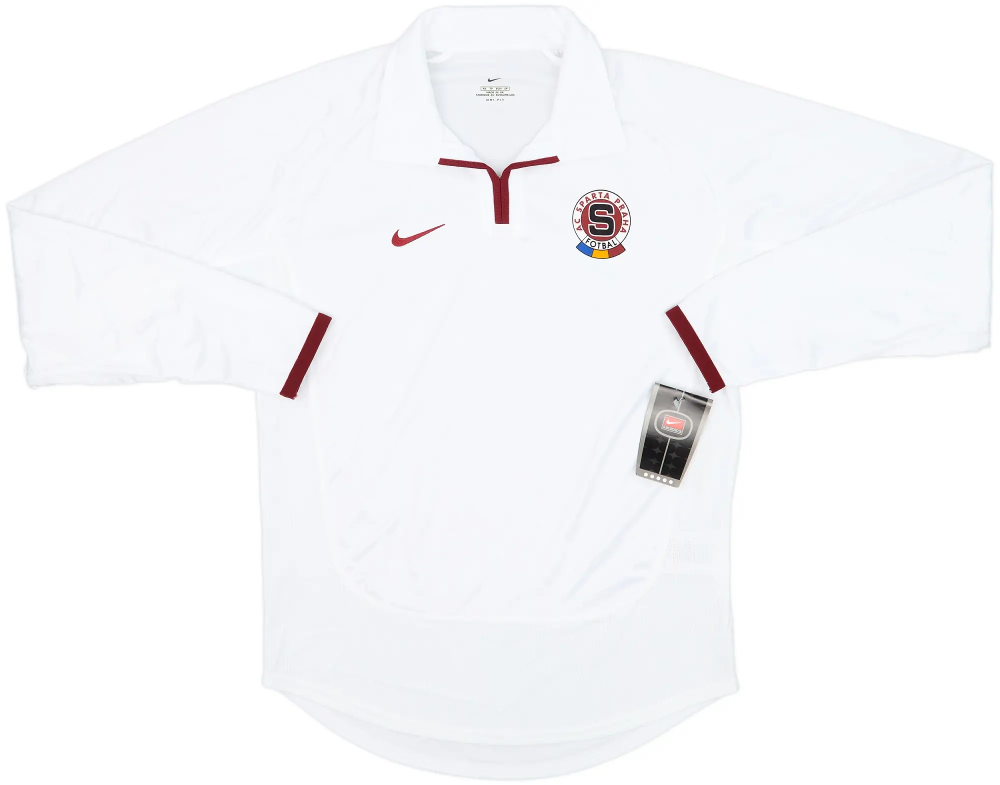 2001-02 Sparta Prague Player Issue Away L/S Shirt (XS)