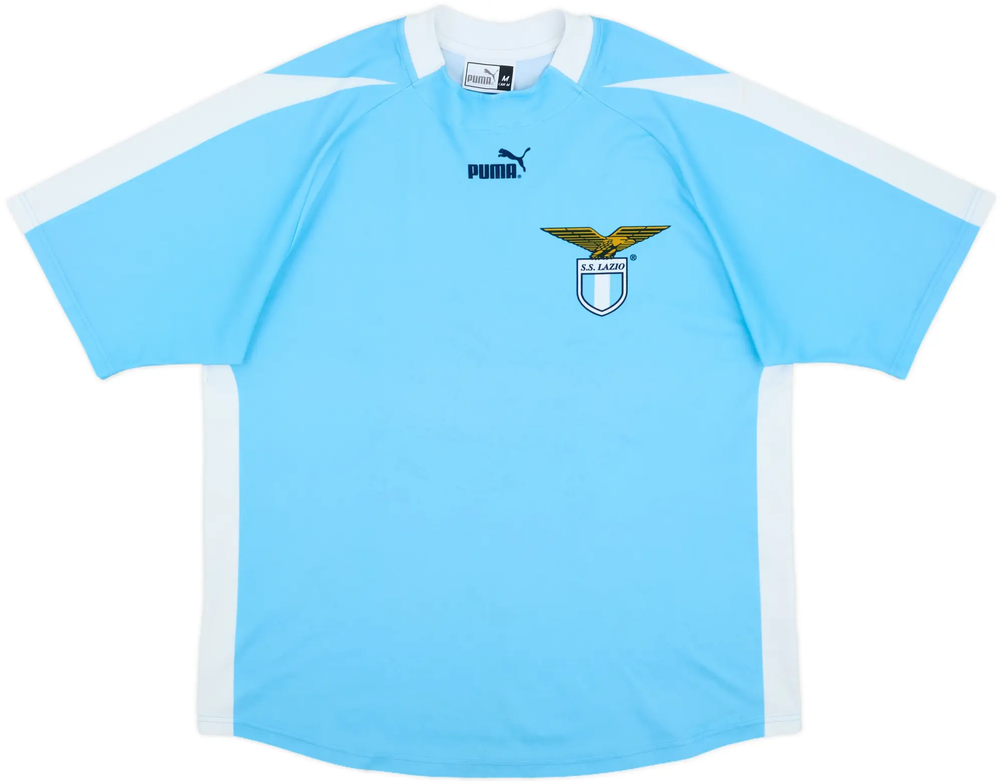 2003-04 Lazio Signed Home Shirt - 7/10 - (M)