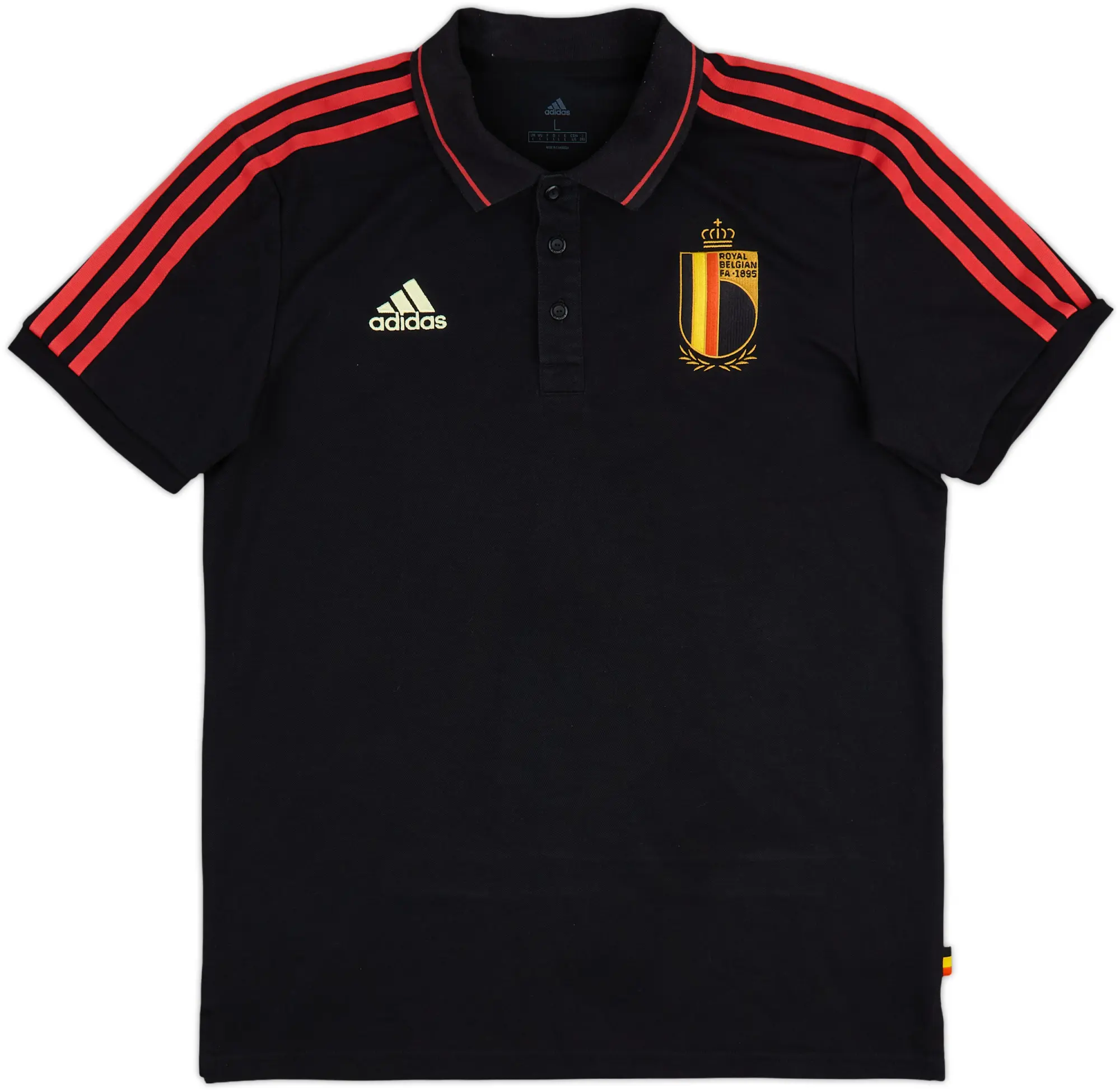 2020-21 Belgium adidas Polo Shirt - 7/10 - (L)