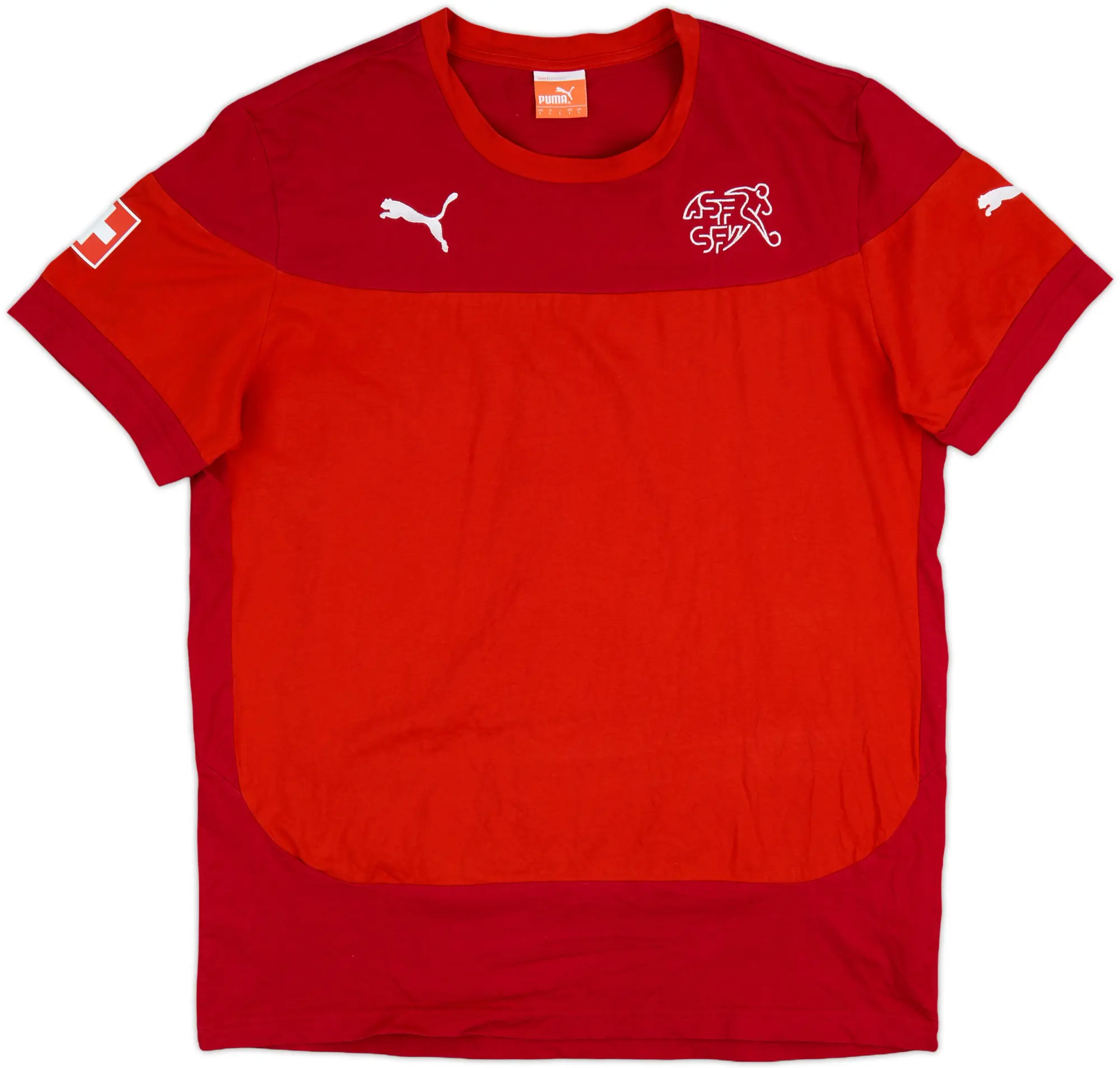 2014-15 Switzerland Puma Cotton Tee - 8/10 - (L)