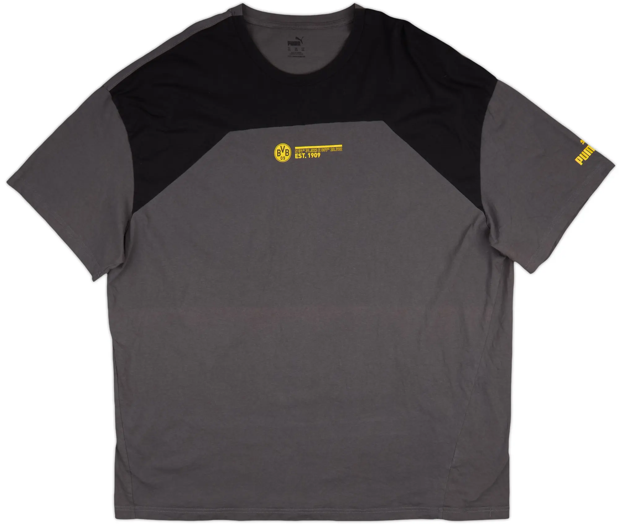 2023-24 Borussia Dortmund Puma Cotton Tee - 7/10 - (3XL)