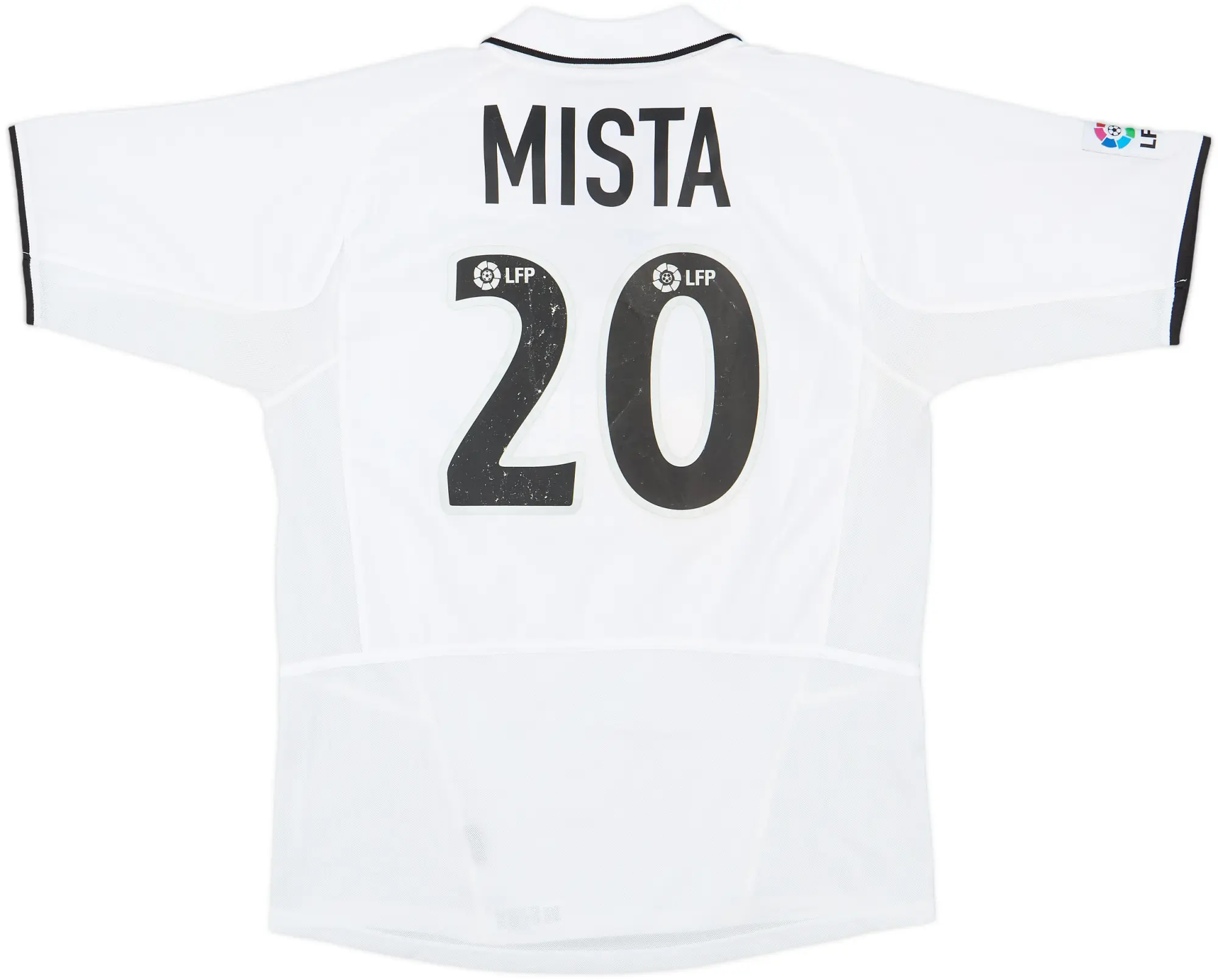 2002-03 Valencia Home Shirt Mista #20 - 7/10 - (XL.Boys)