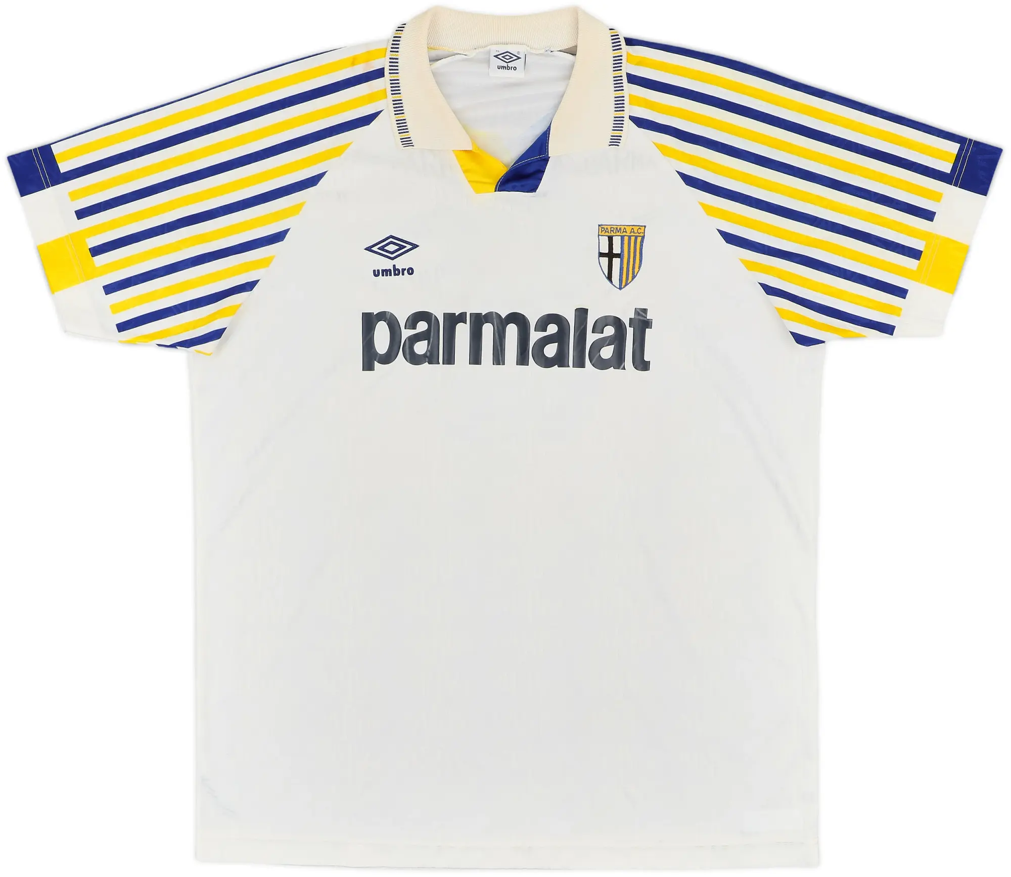 1990-91 Parma Home Shirt #8 - 7/10 - (XL)