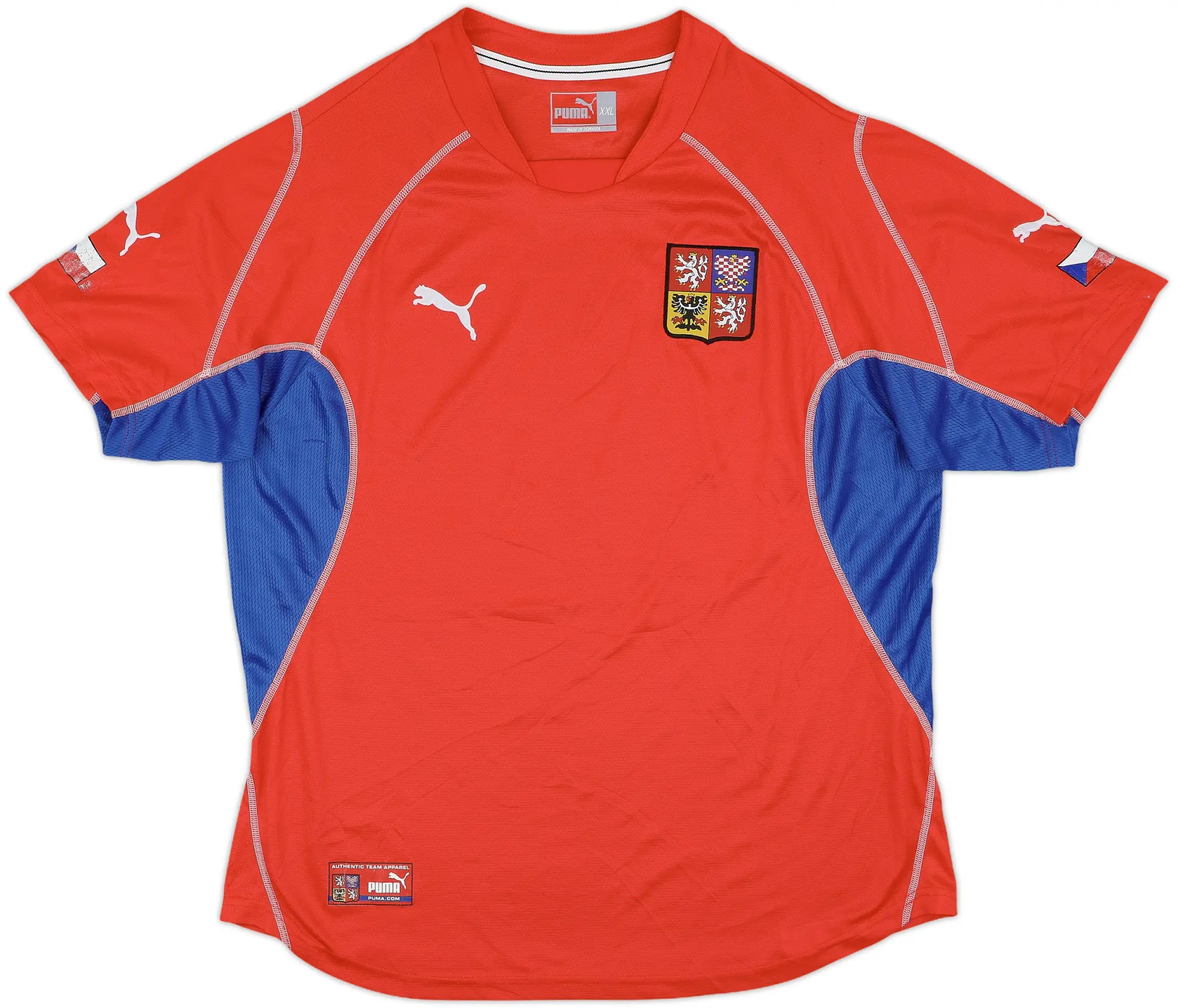 2002-04 Czech Republic Home Shirt - 8/10 - (XXL)