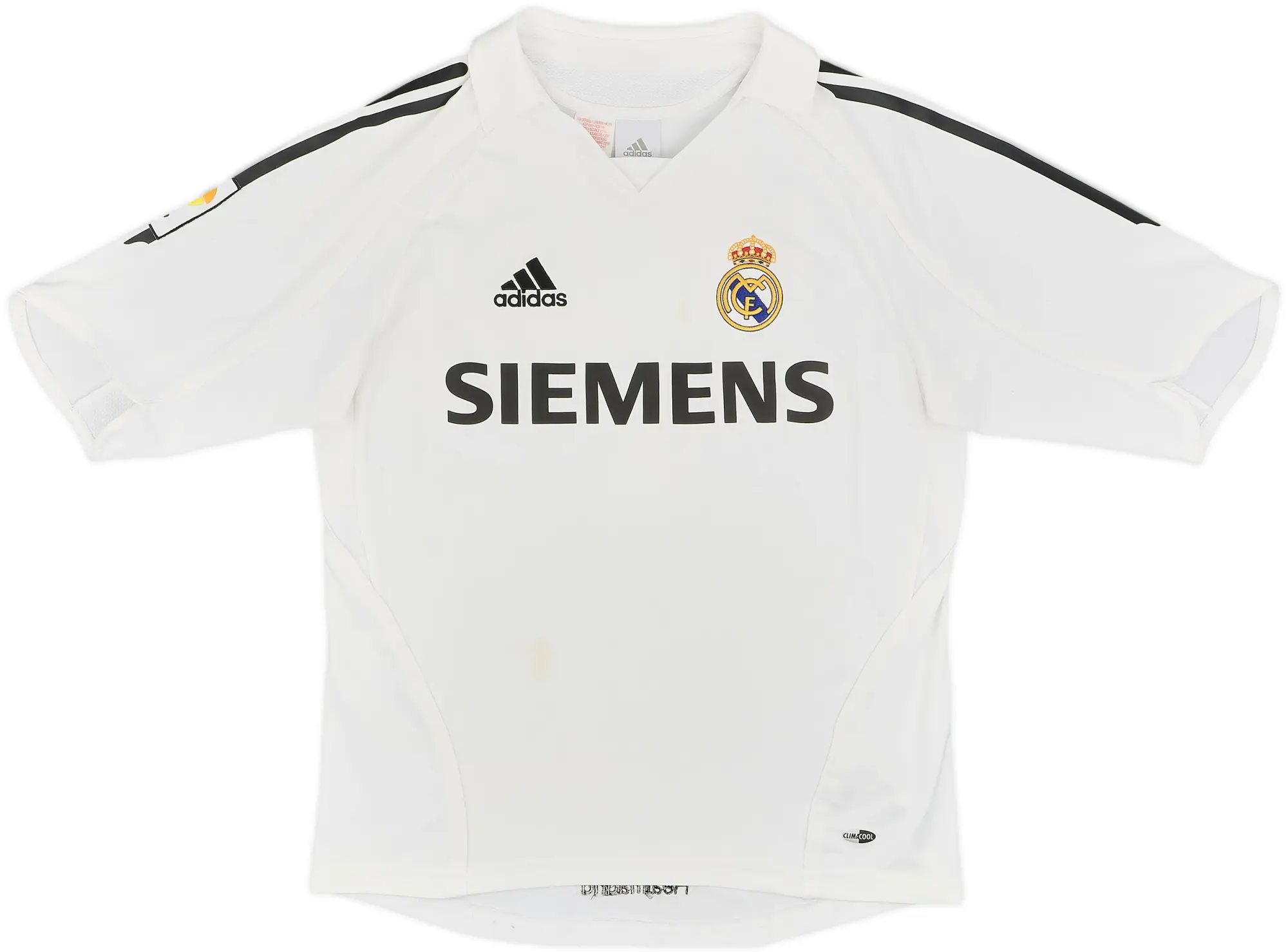 2005-06 Real Madrid Home Shirt - 9/10 - (L.Boys)