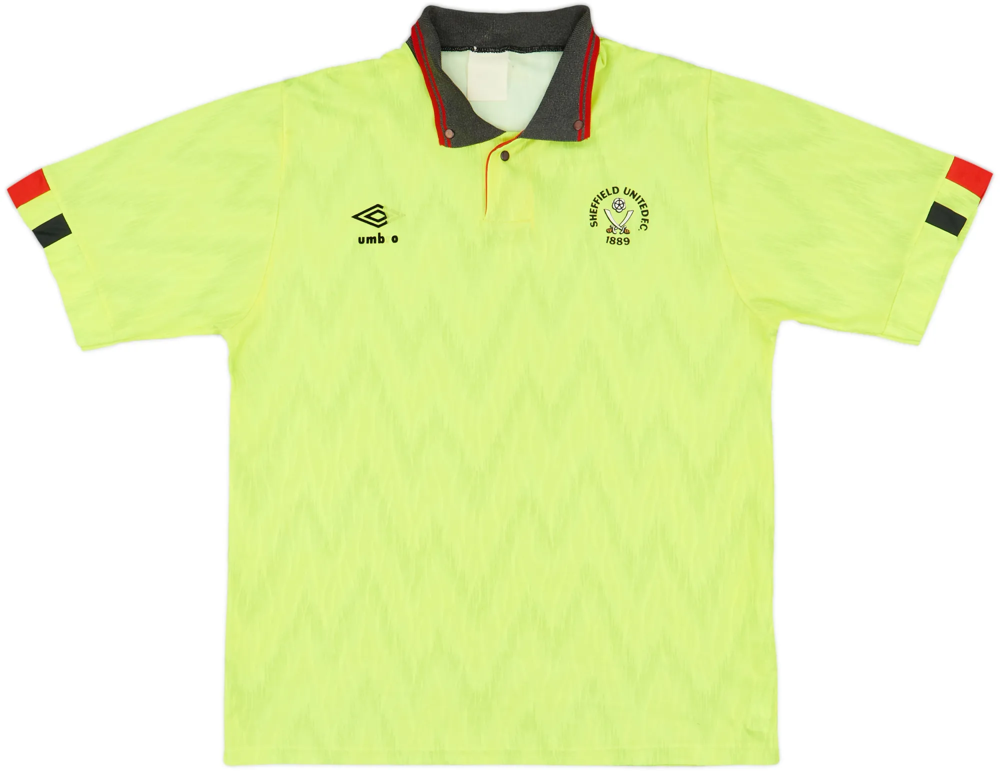 Umbro Sheffield United Mens SS Away Shirt 1989/91