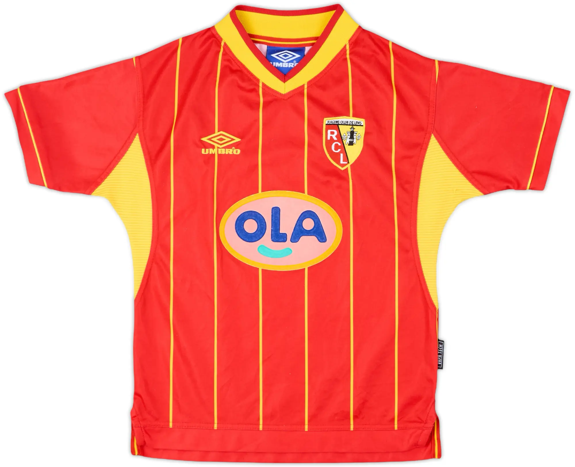 1999-00 Lens Home Shirt - 8/10 - (M.Boys)