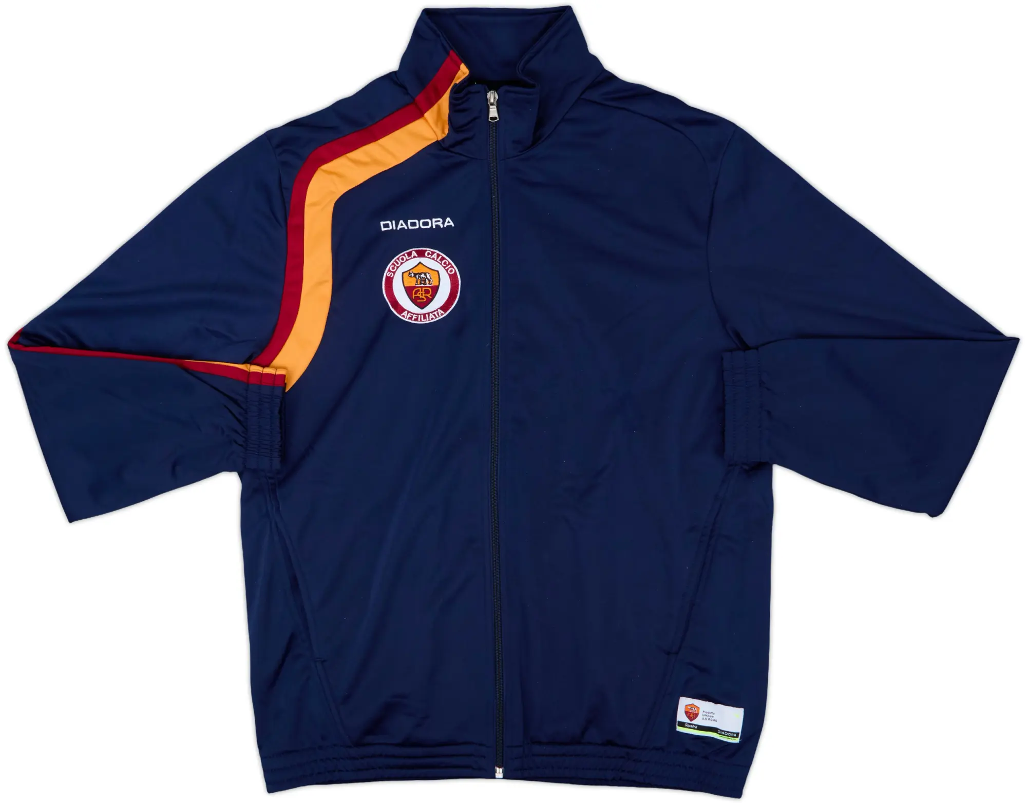 2005-06 Roma 'Scuola' Diadora Sweat Top - 8/10 - (L)