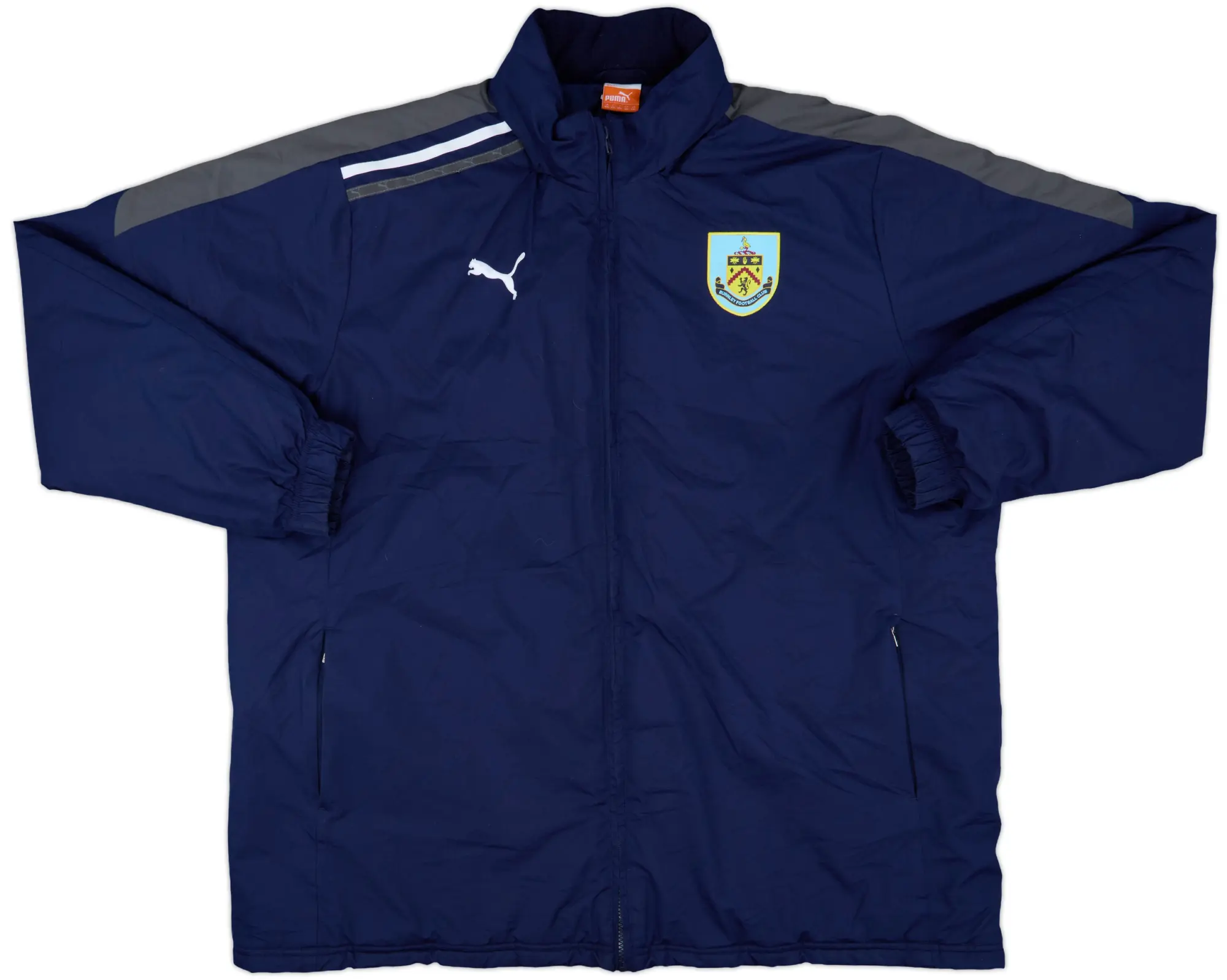 2013-14 Burnley Puma Padded Bench Coat - 8/10 - (XXL)