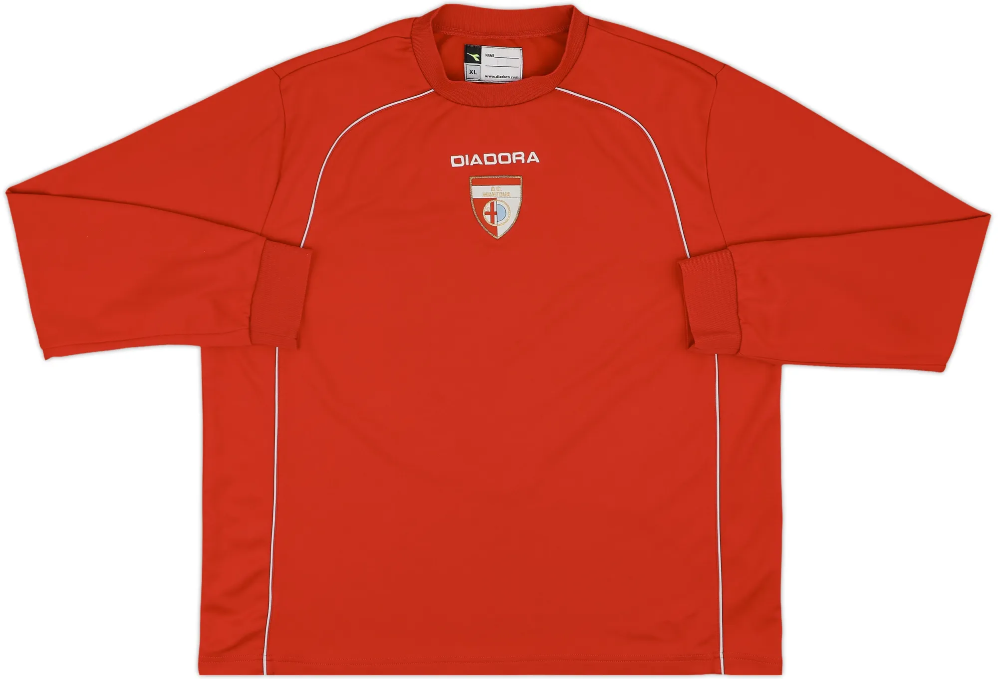Diadora Mantova F.C. Mens SS Home Shirt 2008/09