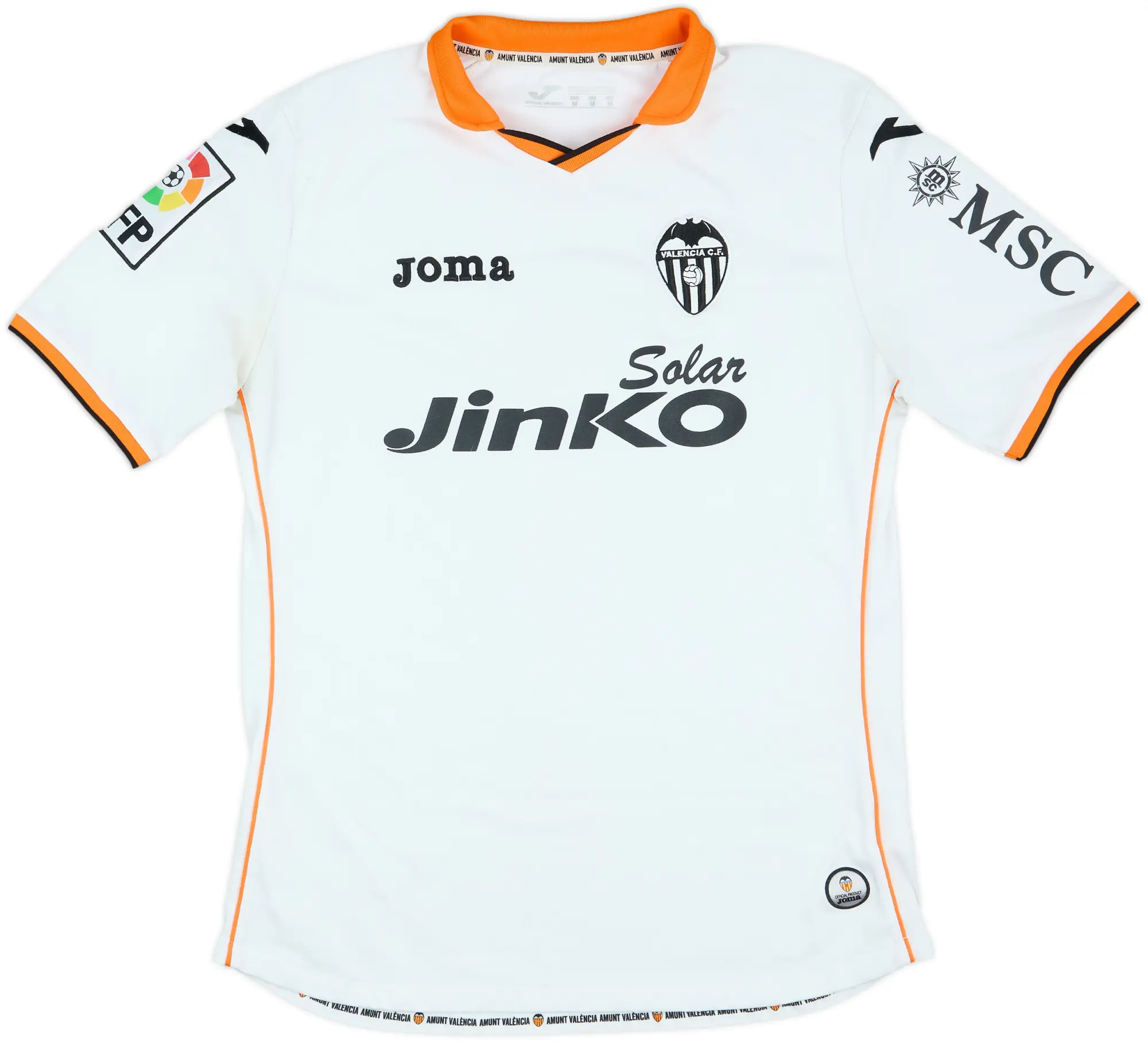 2013-14 Valencia Home Shirt - 7/10 - (M)
