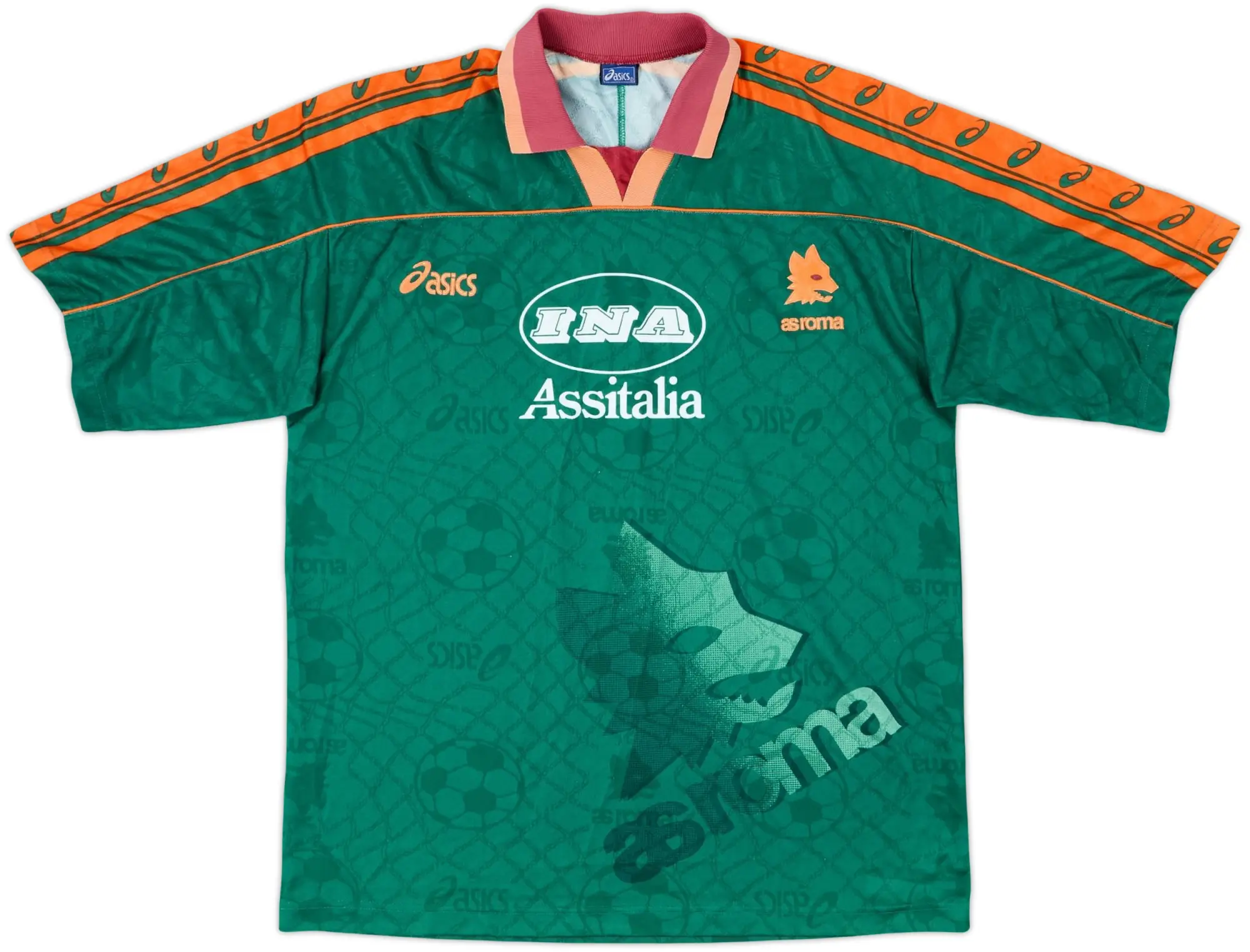 1995-96 Roma Third Shirt - 8/10 - (XL)