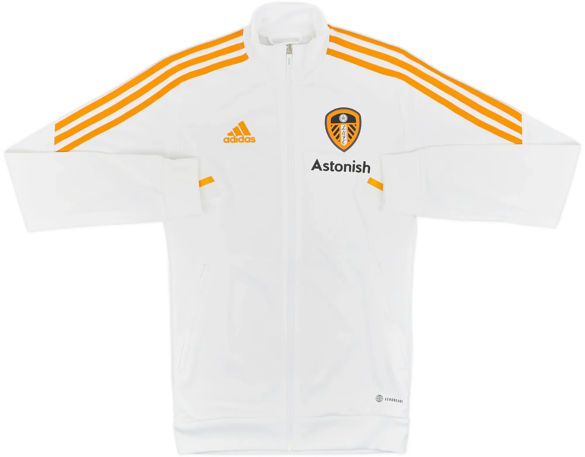 2022-23 Leeds United adidas Track Jacket - 10/10 - (XS)