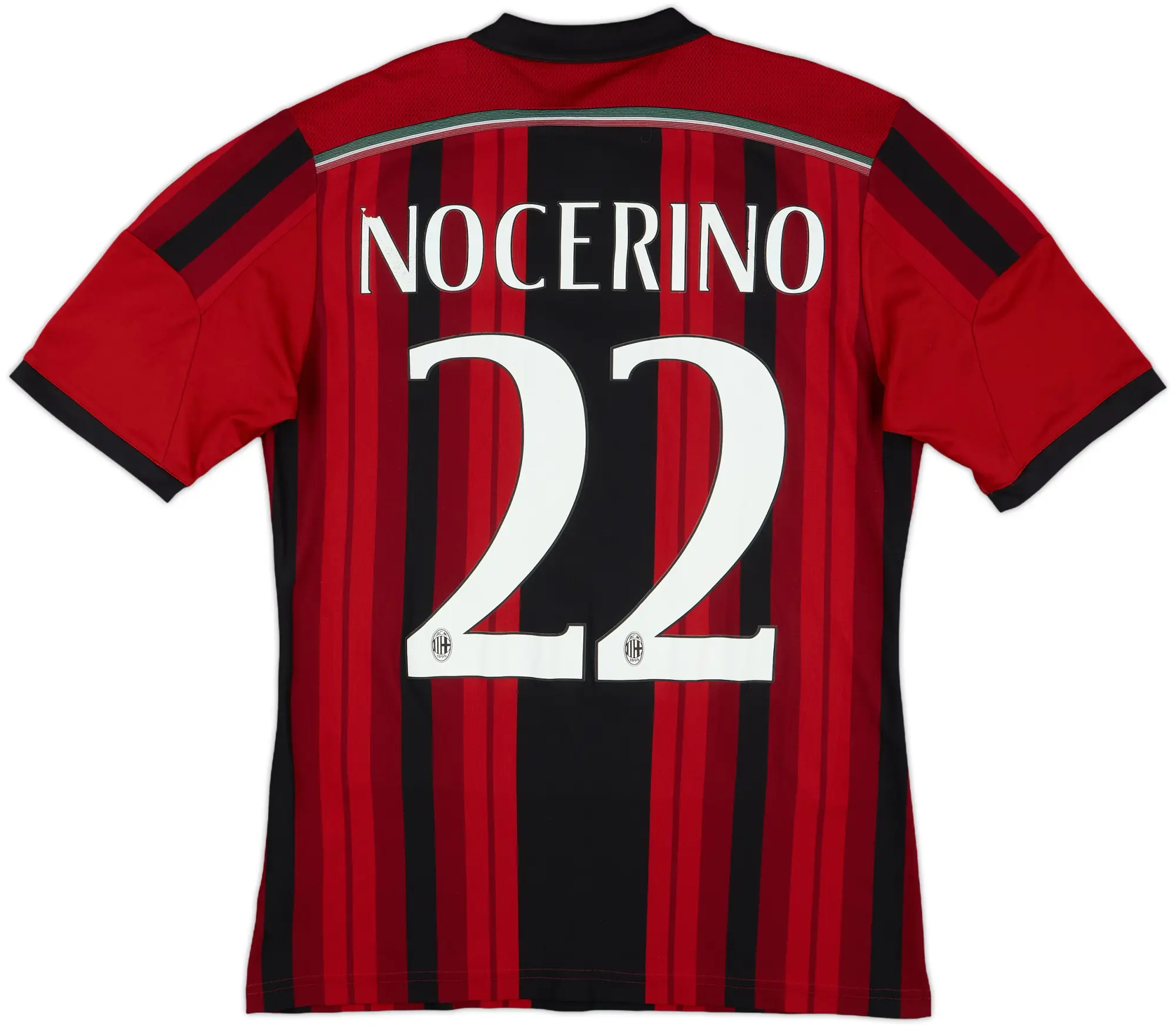2014-15 AC Milan Home Shirt Nocerino #22 - 5/10 - (S)